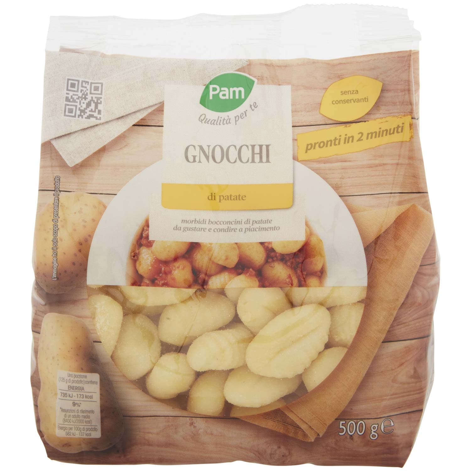PAM Qualità per te Gnocchi di patate 500 g – immagine 3