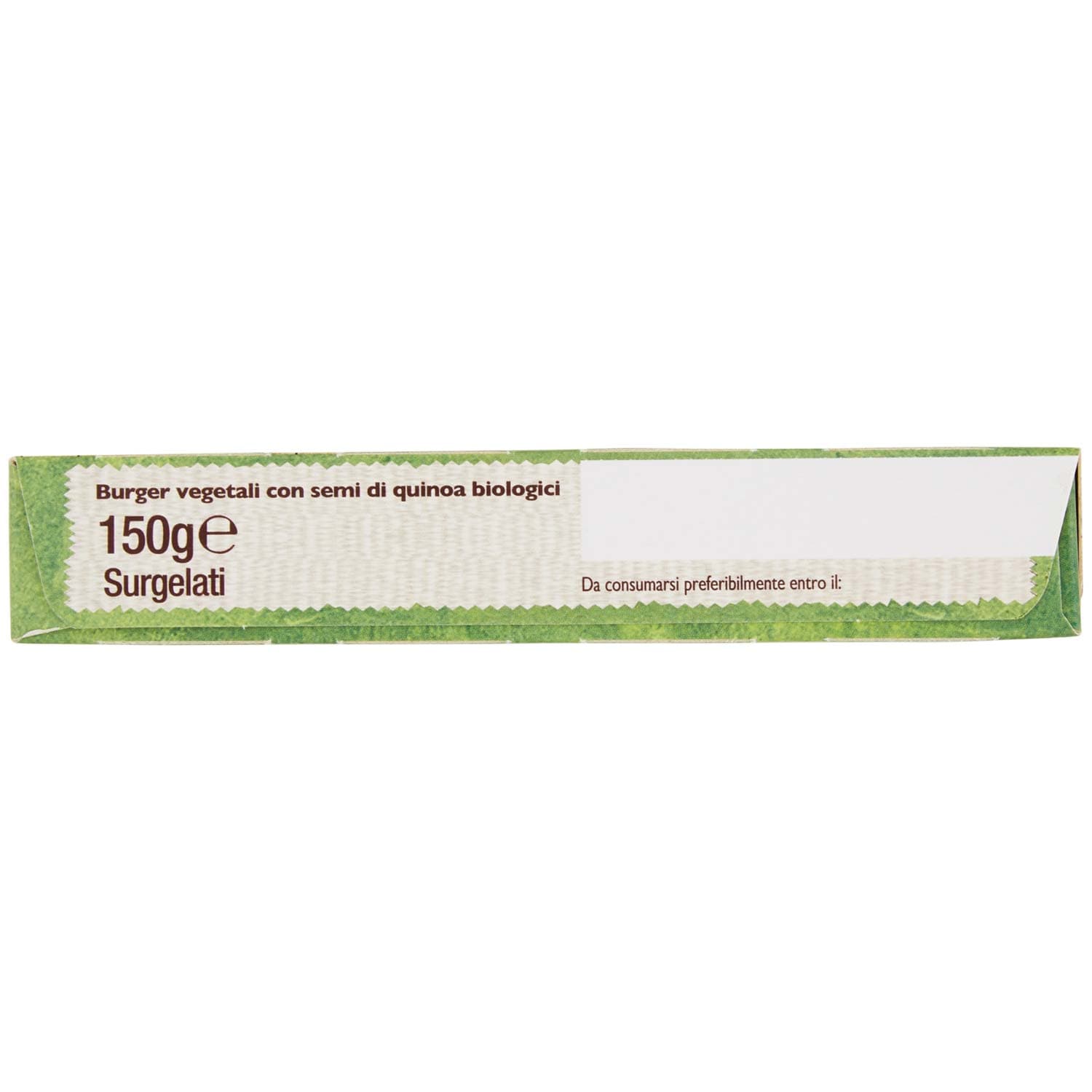 BIO Burger vegetali con semi di quinoa Surgelati 150 g – immagine 4