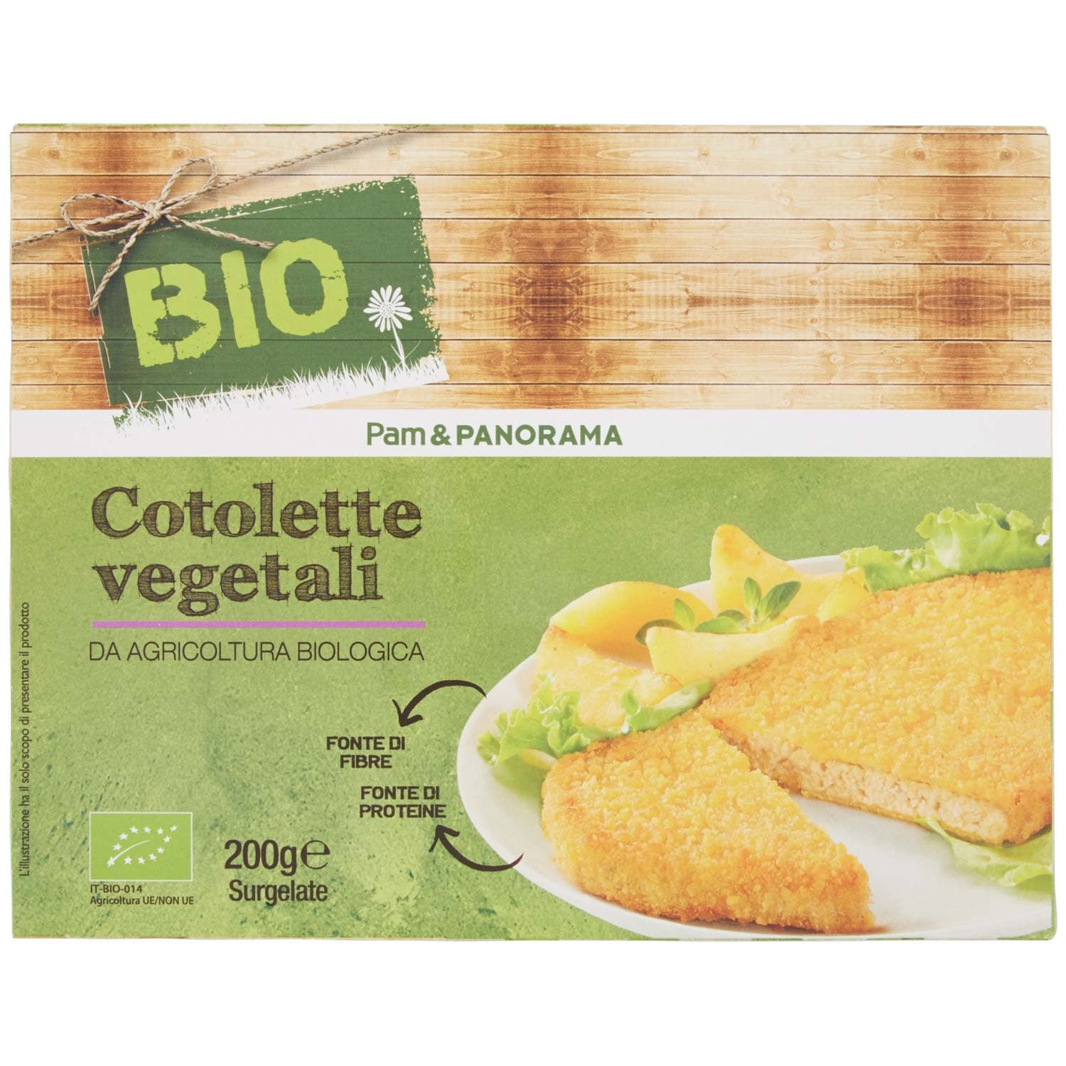 BIO Cotolette vegetali Surgelate 200 g – immagine 3