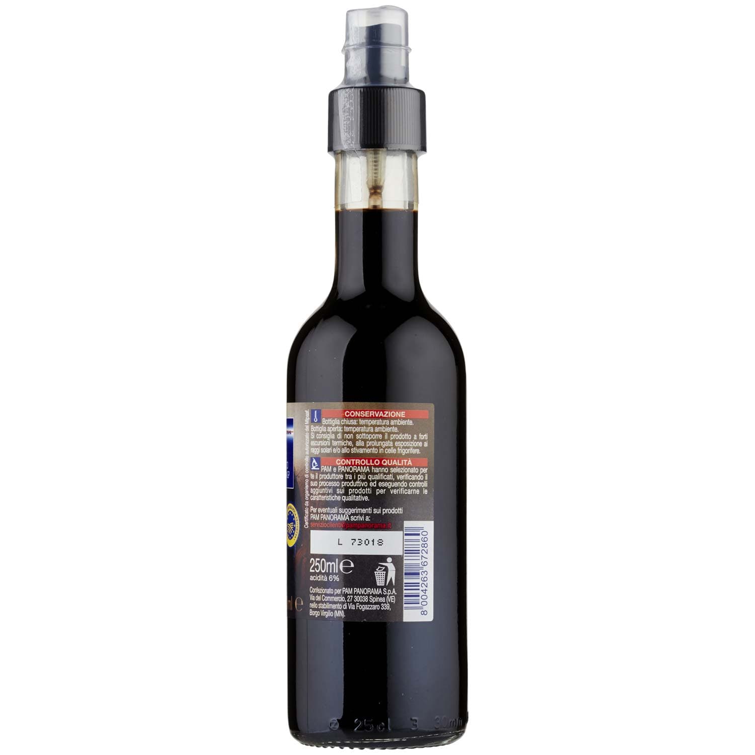 PAM PANORAMA Aceto Balsamico di Modena IGP 250 ml – immagine 6