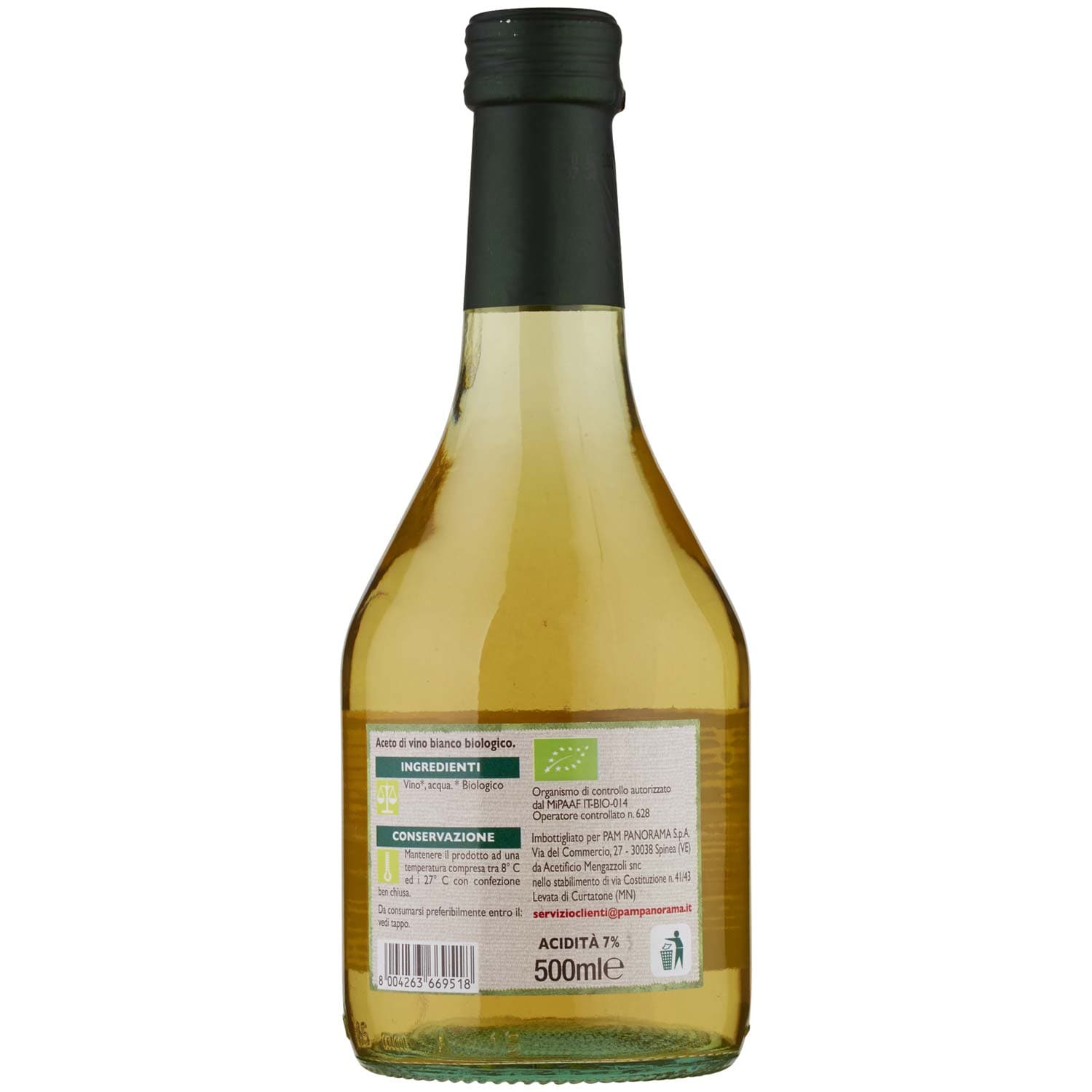 BIO Aceto di vino bianco 500 ml – immagine 5