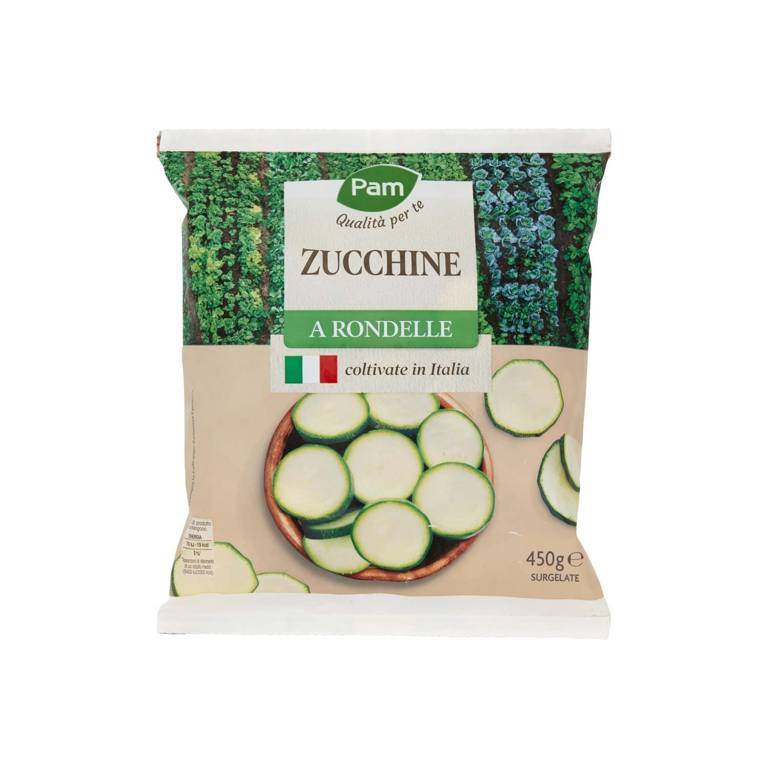 PAM PANORAMA Zucchine a Disco surgelate 450 g – immagine 3
