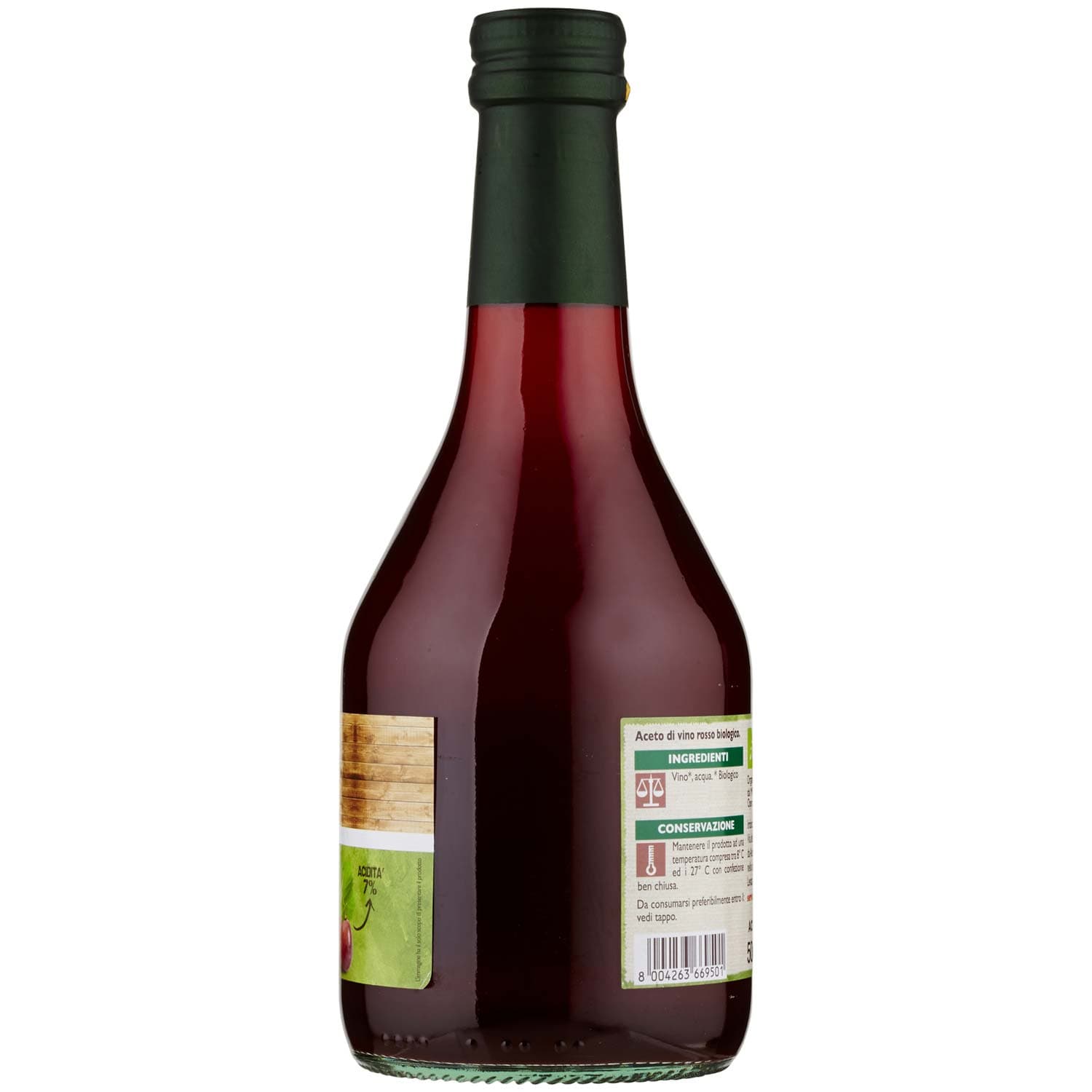 BIO Aceto di vino rosso 500 ml – immagine 6