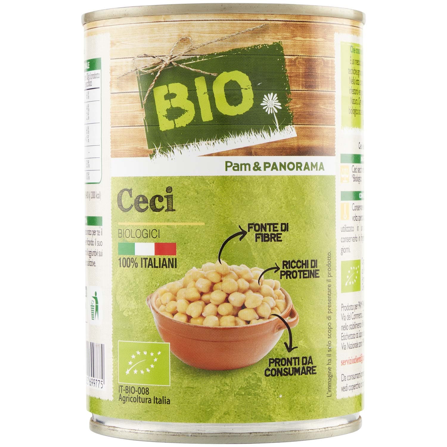 BIO Ceci Biologici 400 g – immagine 3