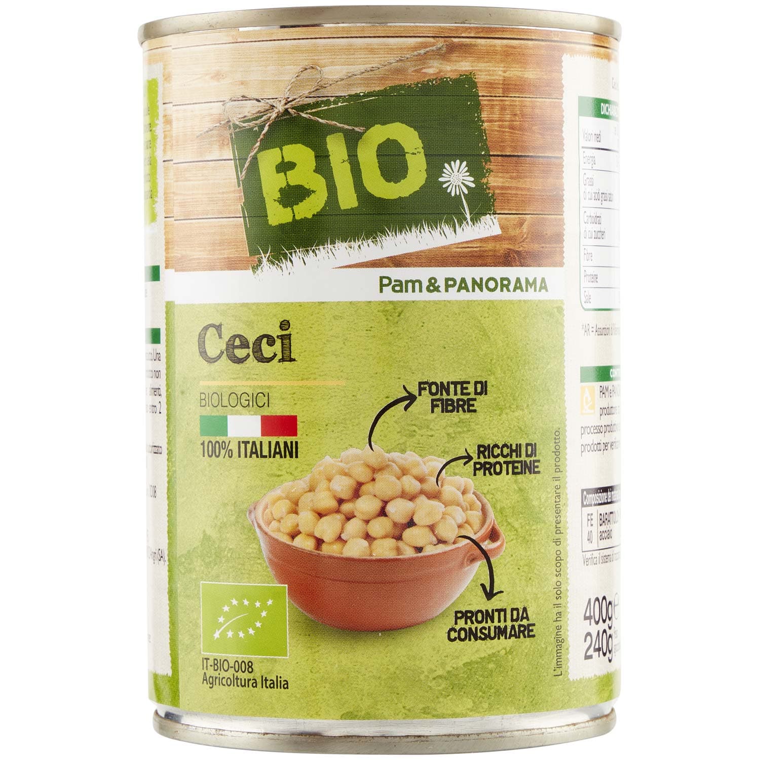 BIO Ceci Biologici 400 g – immagine 5