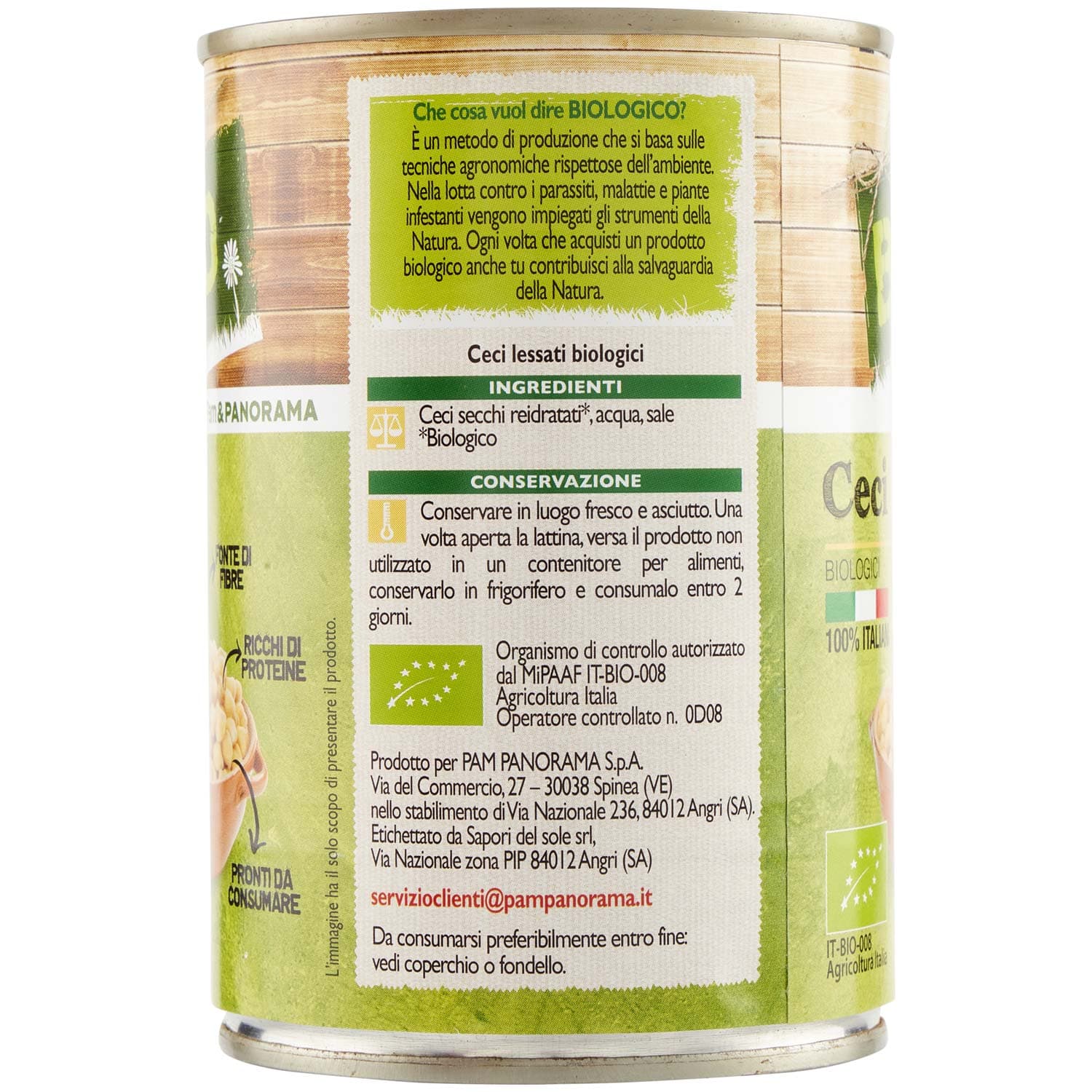 BIO Ceci Biologici 400 g – immagine 6
