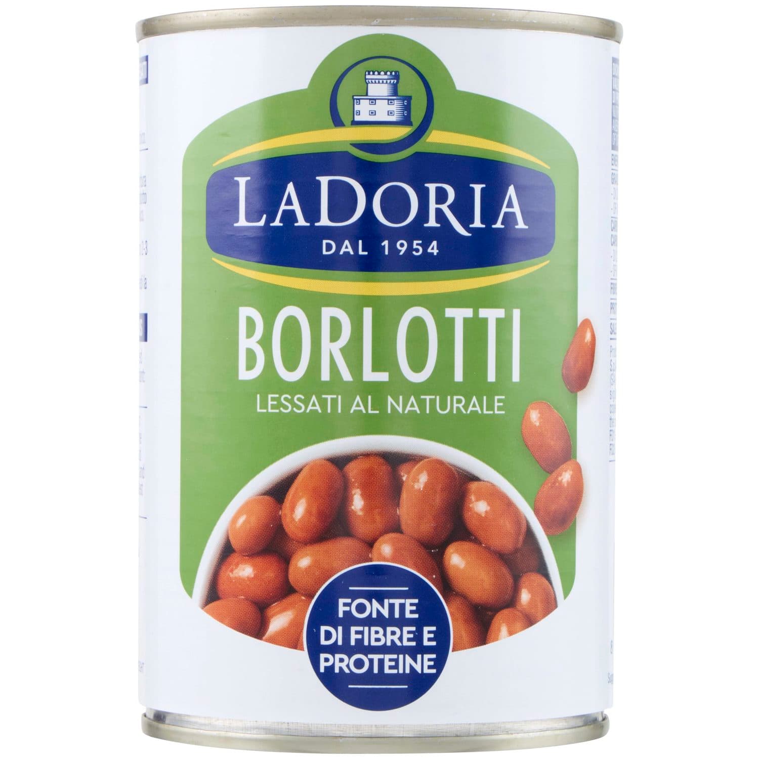 La Doria Borlotti Lessati al Naturale 400 g – immagine 3