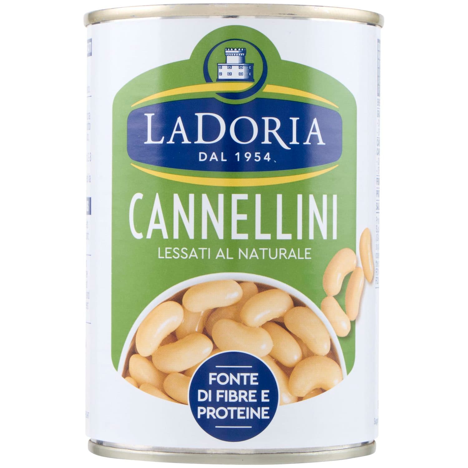 La Doria Cannellini Lessati al Naturale 400 g – immagine 3