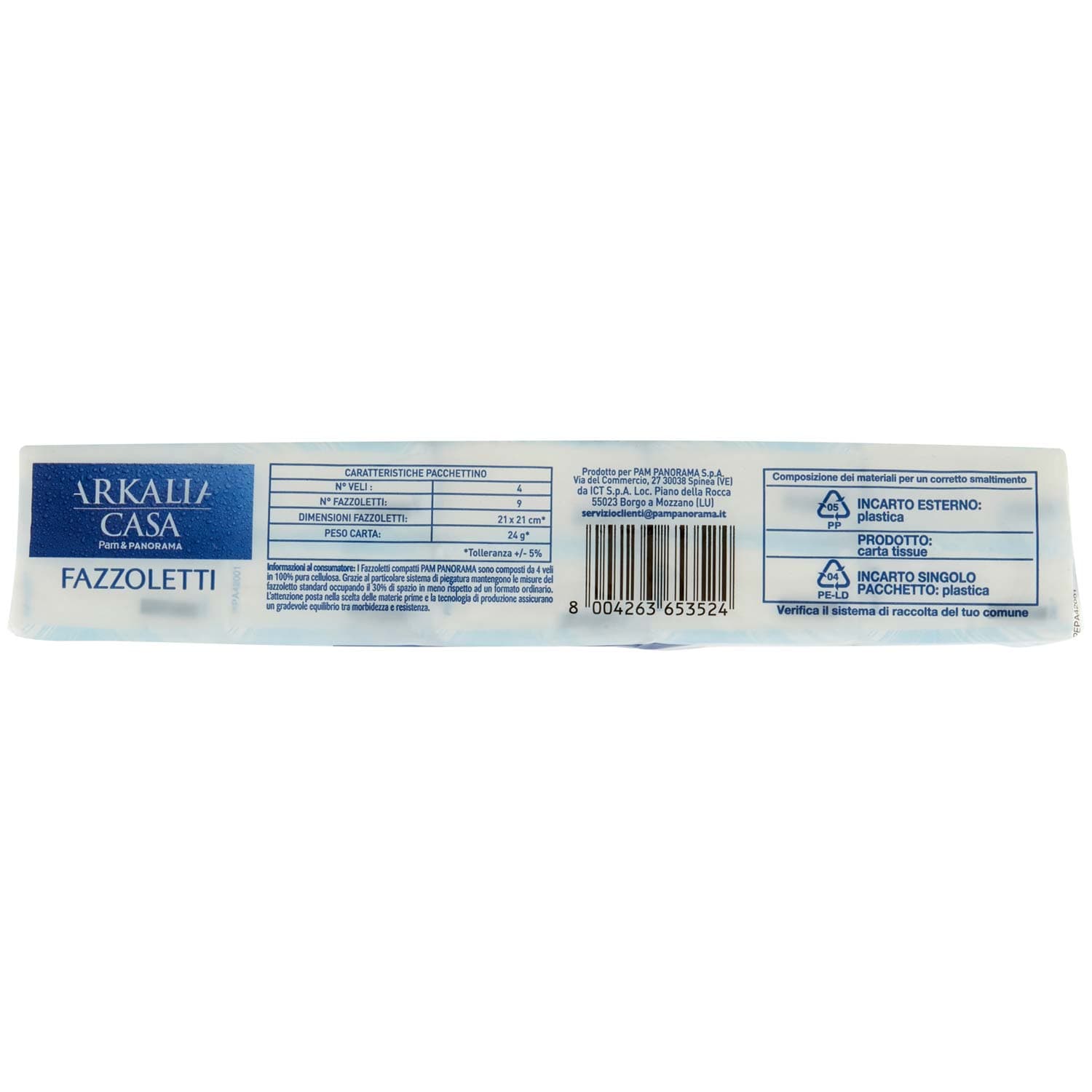 ARKALIA CASA Fazzoletti 4 Veli 10 Pacchetti – immagine 8