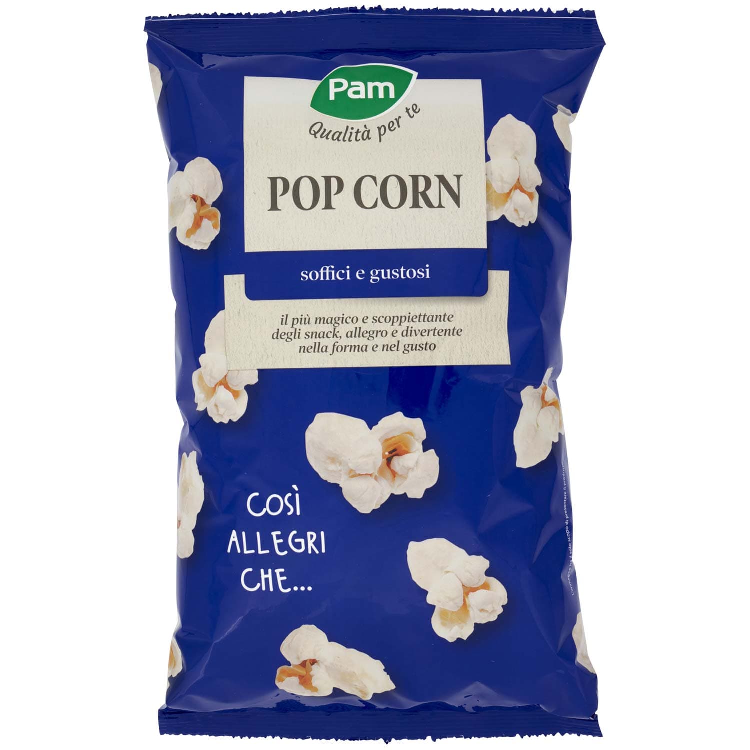 PAM Qualità per te Pop Corn Salati 100 g – immagine 3