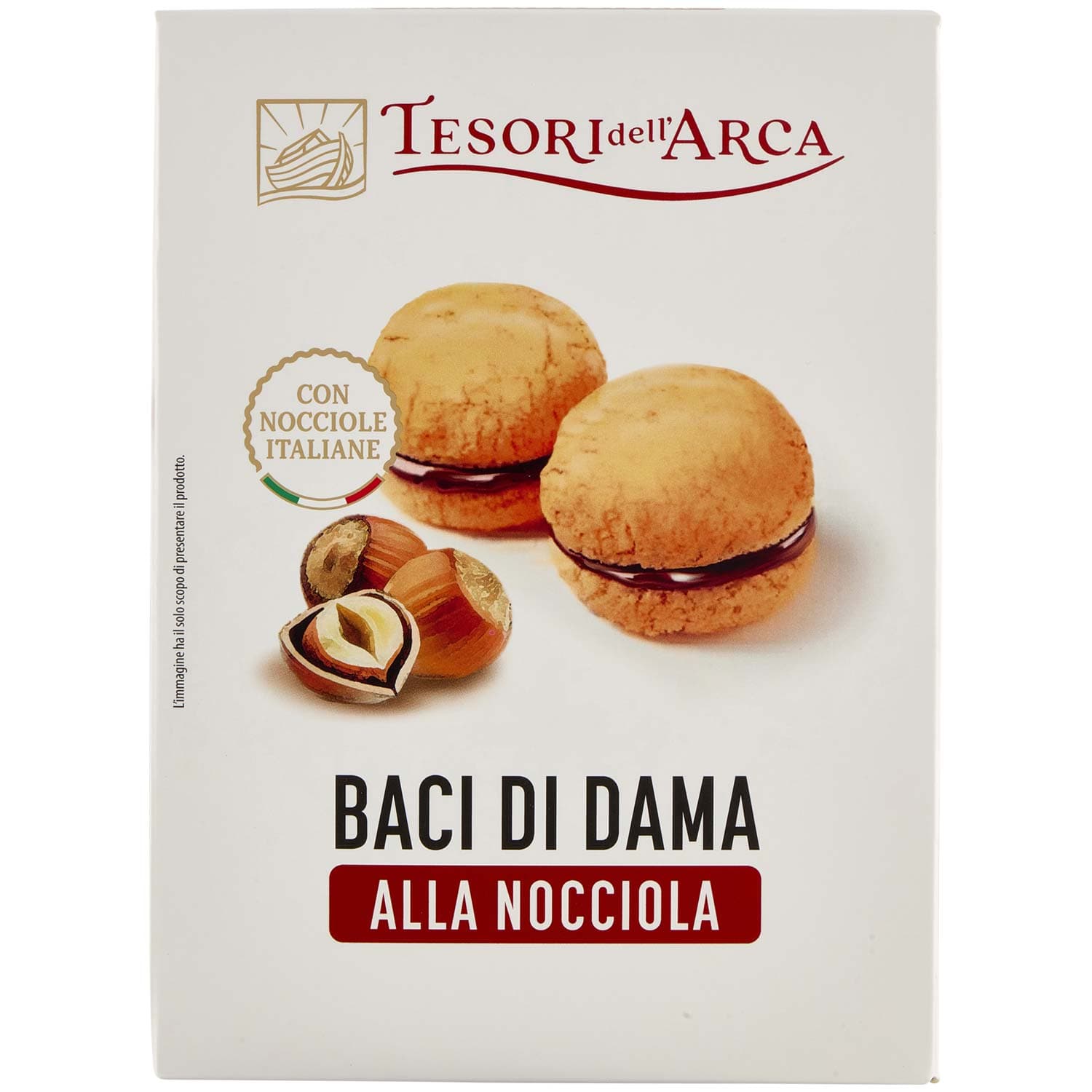 Tesori dell'arca baci di dama alla nocciola 150 g – immagine 3