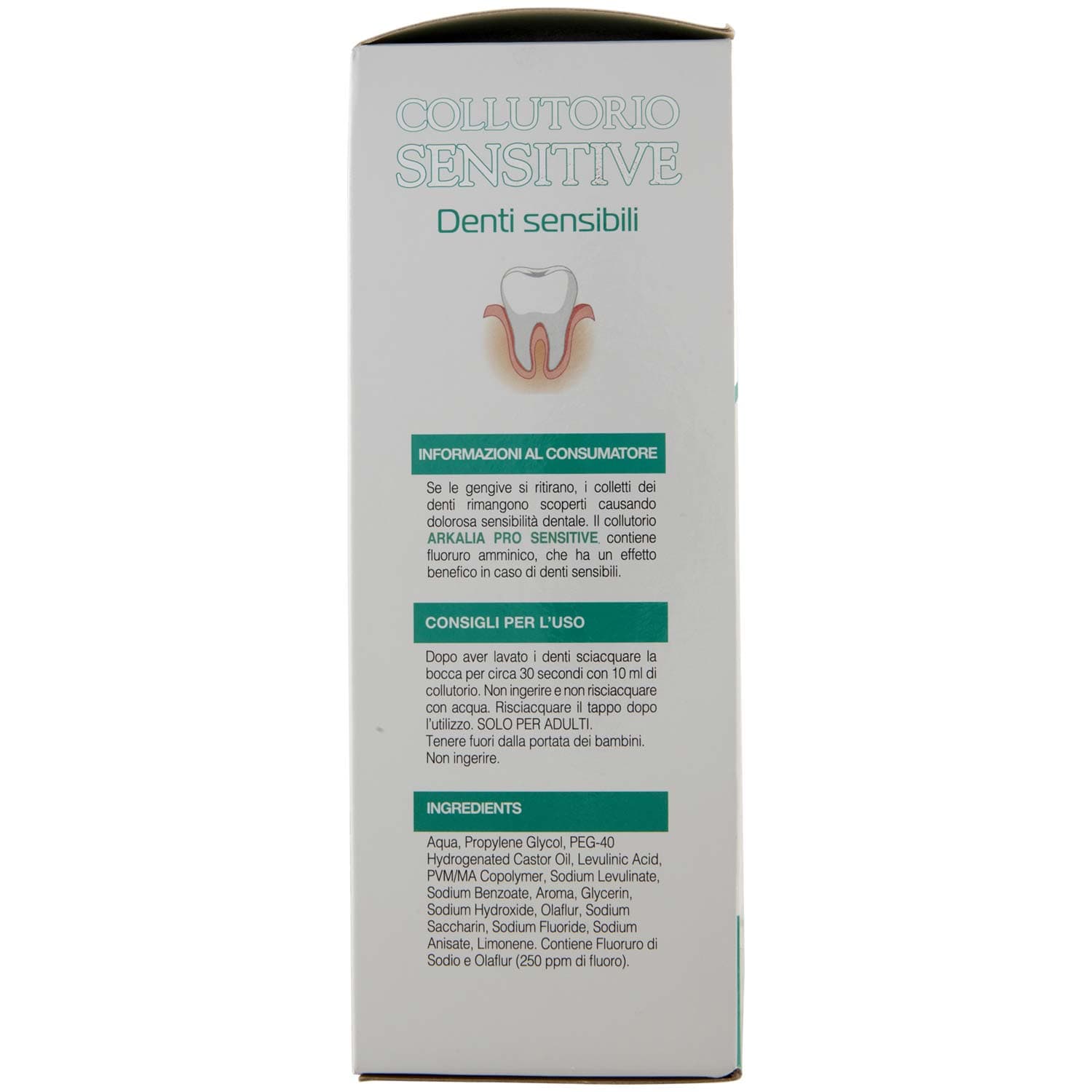 ARKALIA PRO Collutorio Sensitive Denti sensibili 500 ml – immagine 4
