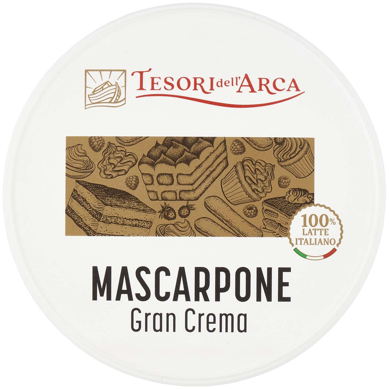 TESORI DELL'ARCA Mascarpone Gran Crema 250 g – immagine 3