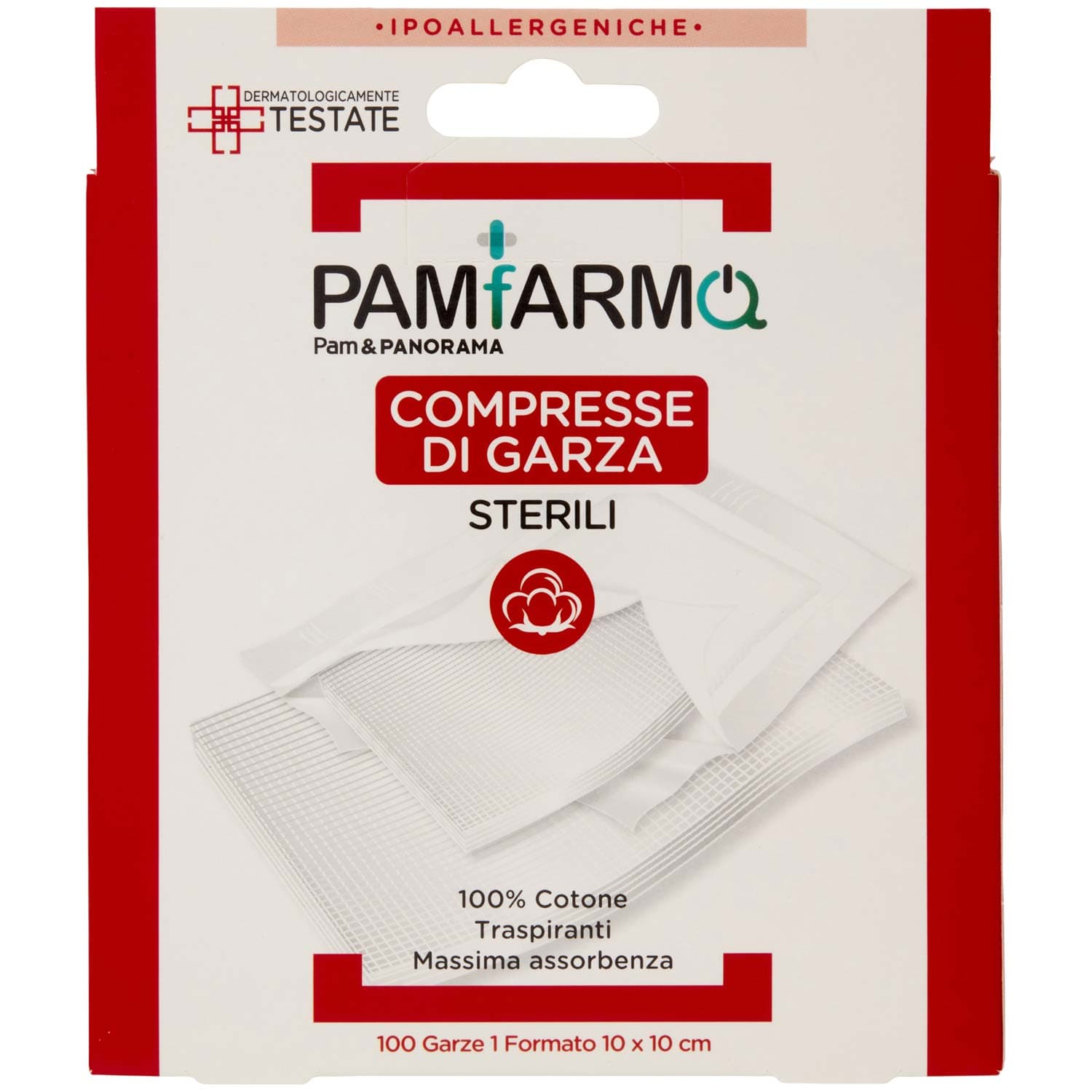 PAM PANORAMA Compresse di Garza 1 Formato 100 pz – immagine 3