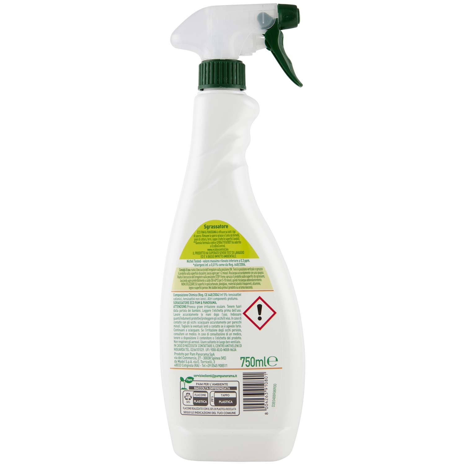 ECO Sgrassatore profumo limone verde 750 ml – immagine 5