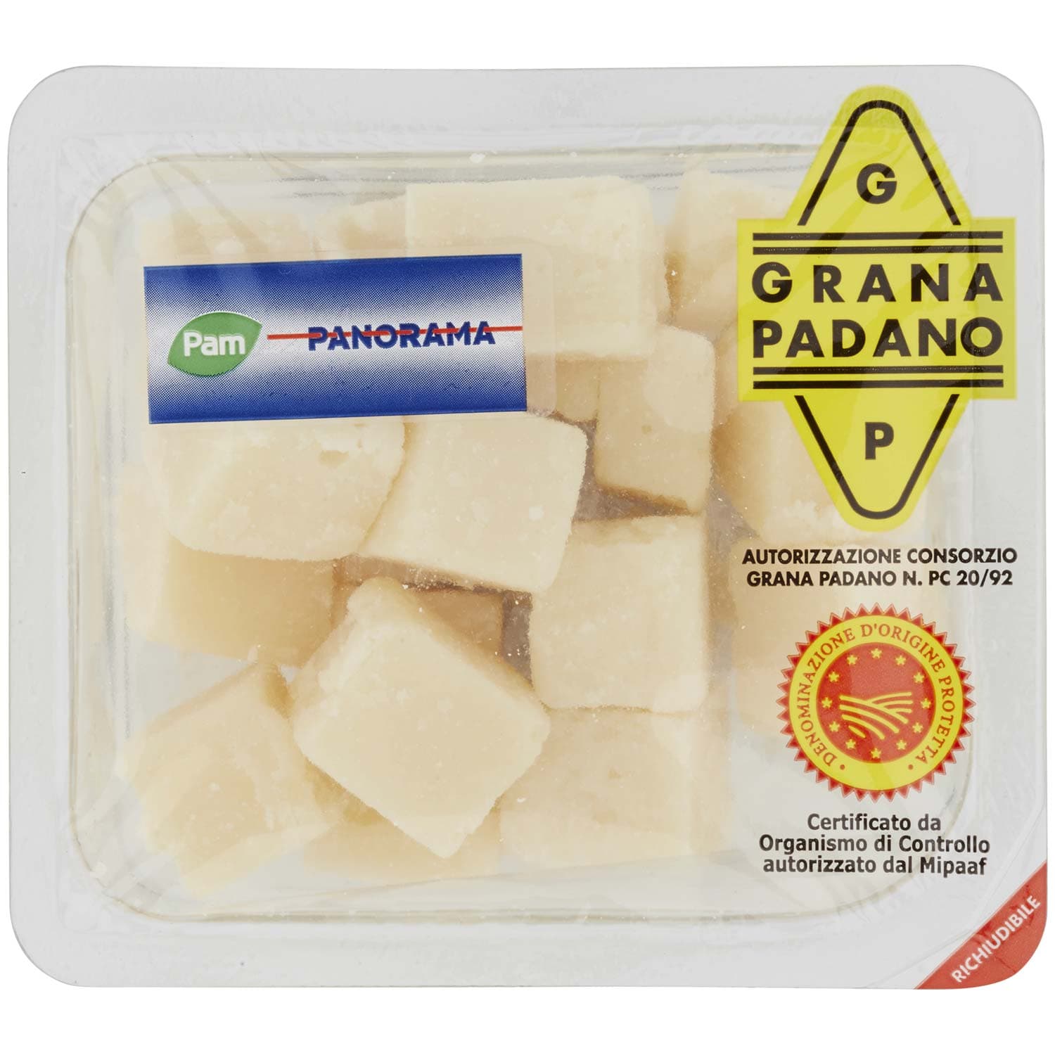 PAM PANORAMA Grana Padano DOP Cubetti 150 g – immagine 3