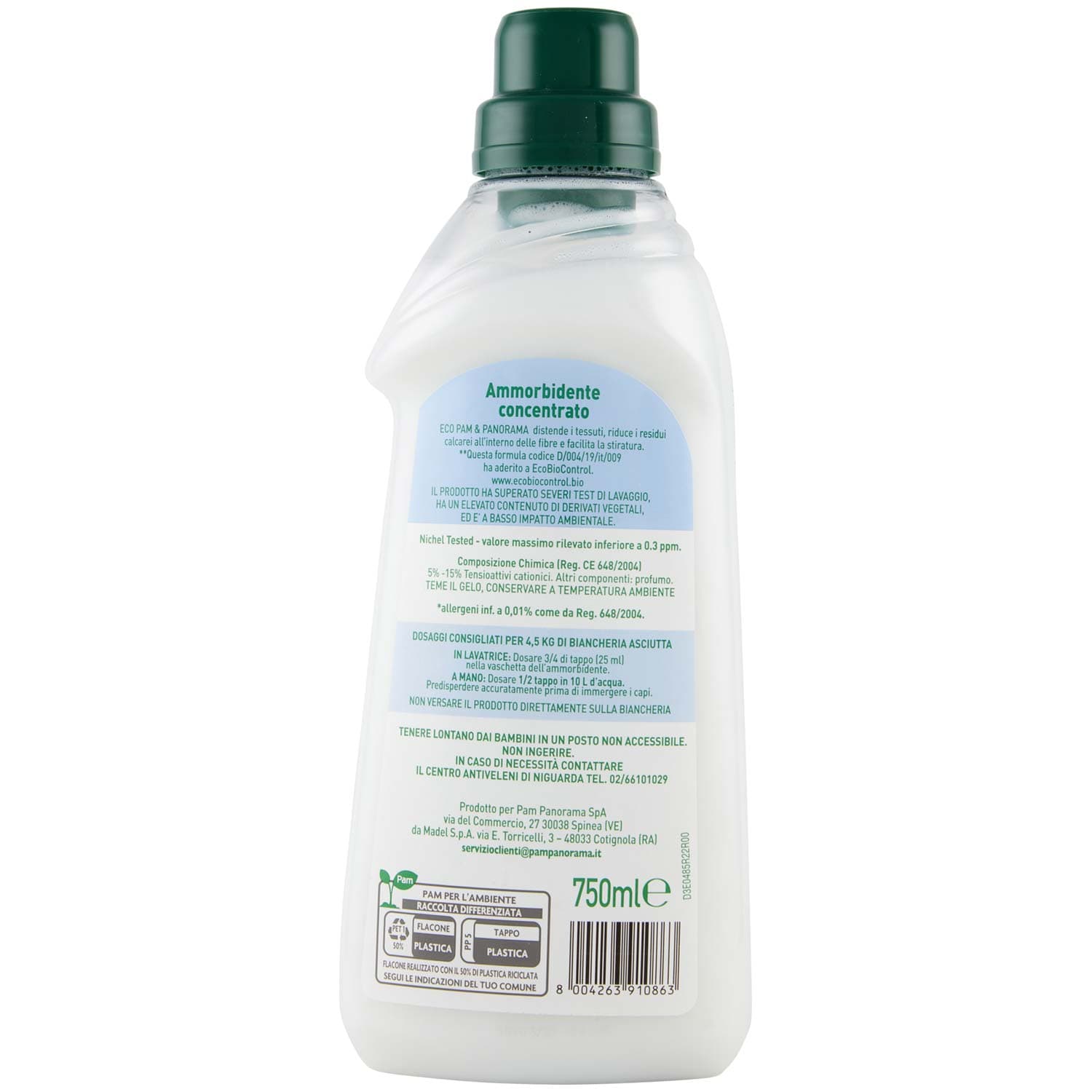 ECO Ammorbidente concentrato fiori bianchi 750 ml – immagine 5