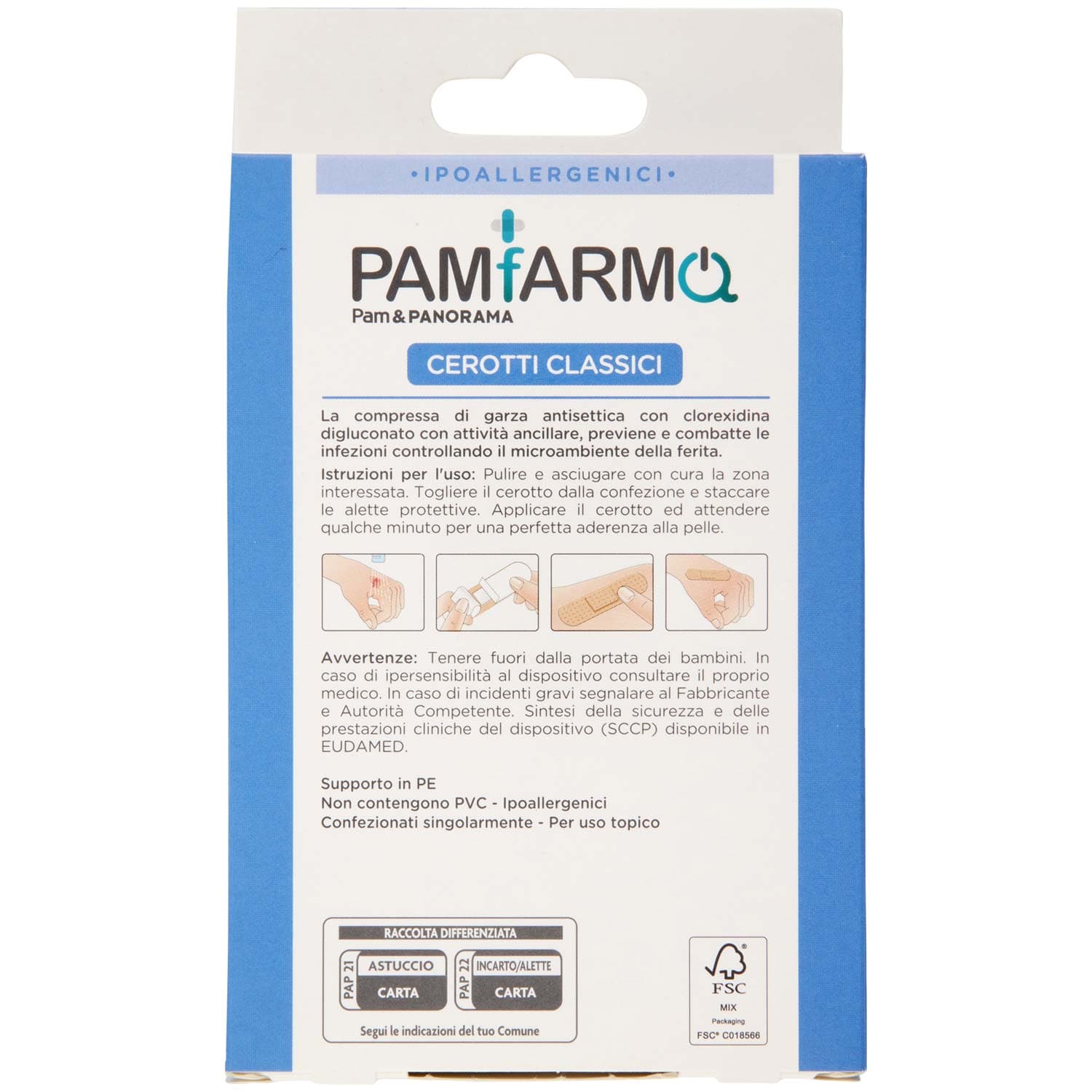 PAM PANORAMA Cerotti Classici 6 Formati 100 pz – immagine 5