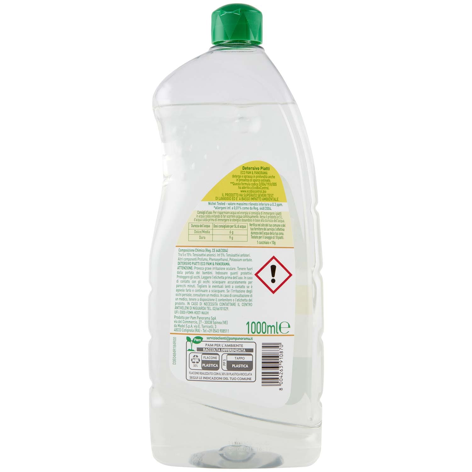 ECO Piatti profumo limone 1000 ml – immagine 5