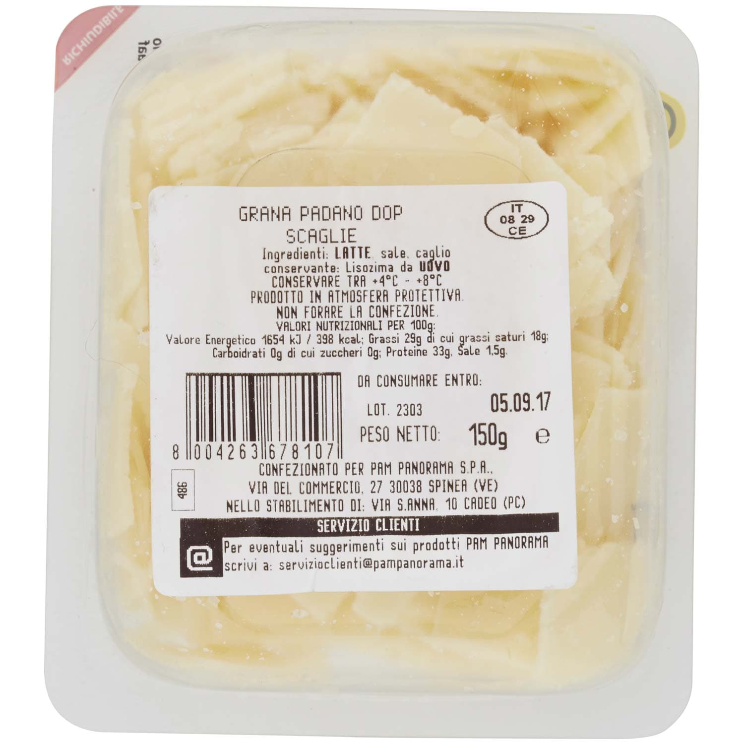 PAM PANORAMA Grana Padano DOP Scaglie 150 g – immagine 5