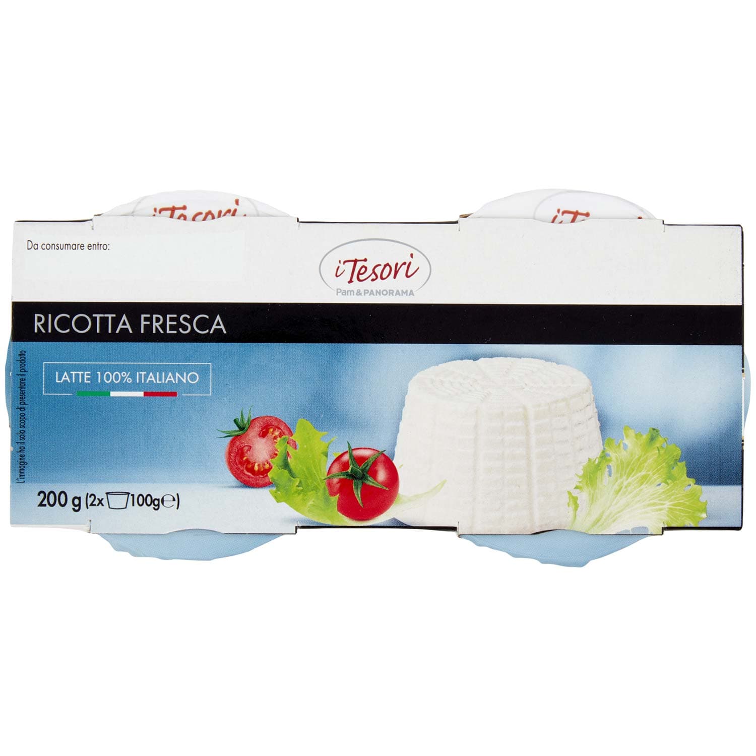 I TESORI Ricotta Fresca 2 x 100 g – immagine 3
