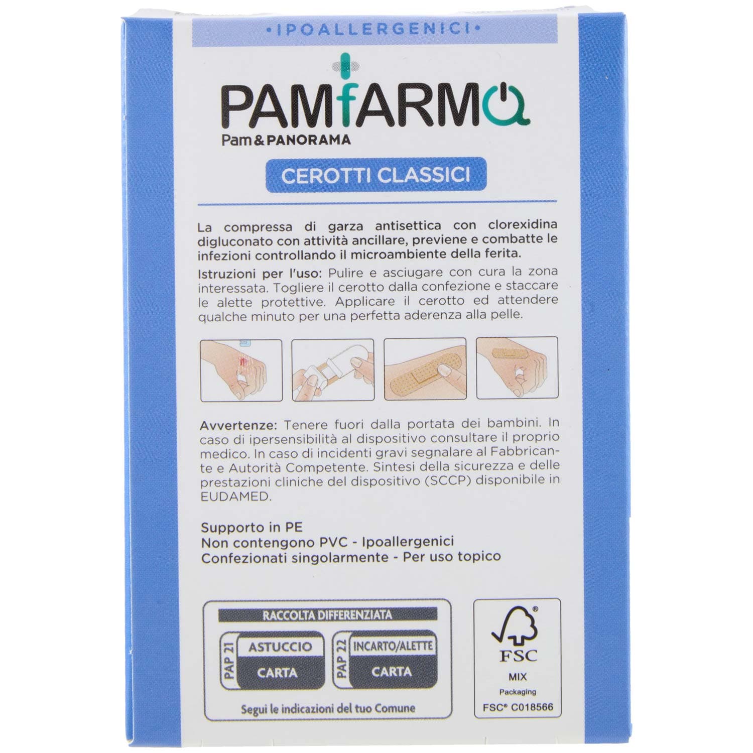 PAM PANORAMA Cerotti Classici 2 Formati 30 pz – immagine 5