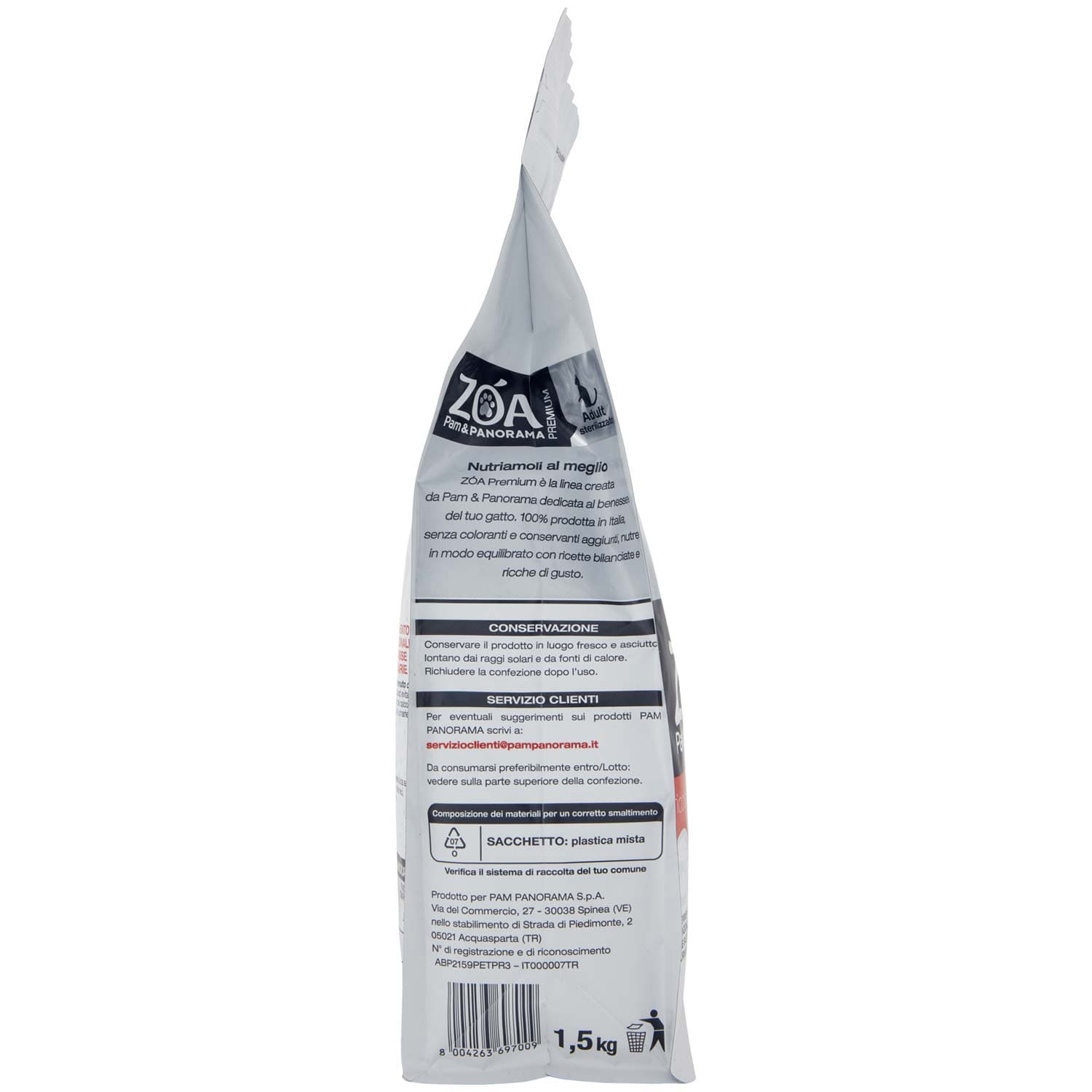 ZOA PREMIUM Adult sterilizzato ricco in salmone fresco e riso 1,5 kg – immagine 4