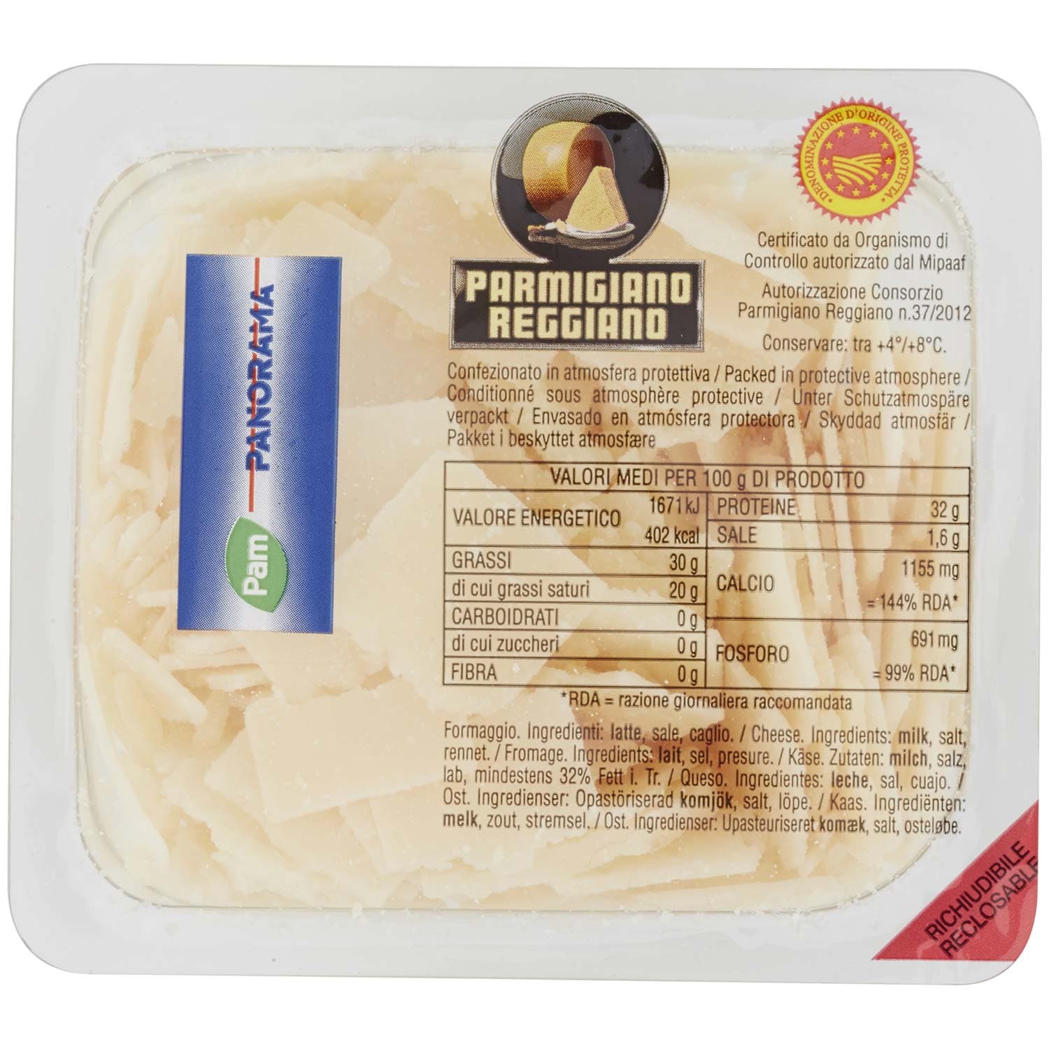 PAM PANORAMA Parmigiano Reggiano DOP Scaglie 150 g – immagine 3