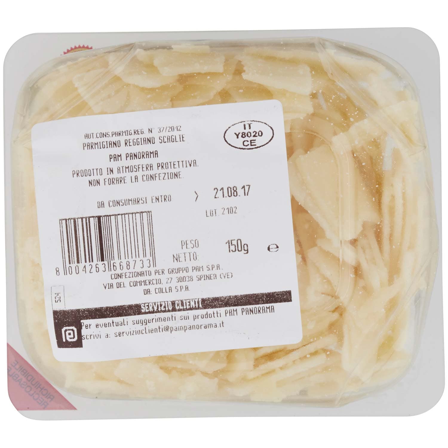 PAM PANORAMA Parmigiano Reggiano DOP Scaglie 150 g – immagine 5