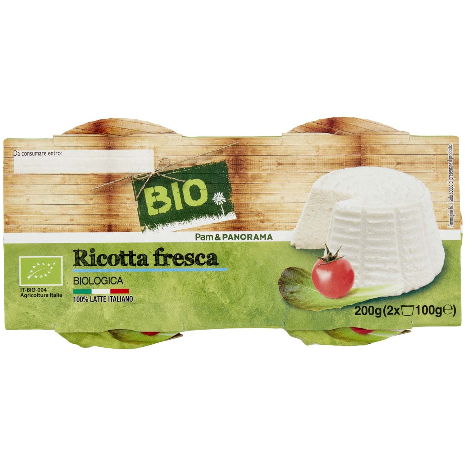 BIO Ricotta fresca 2 x 100 g – immagine 3