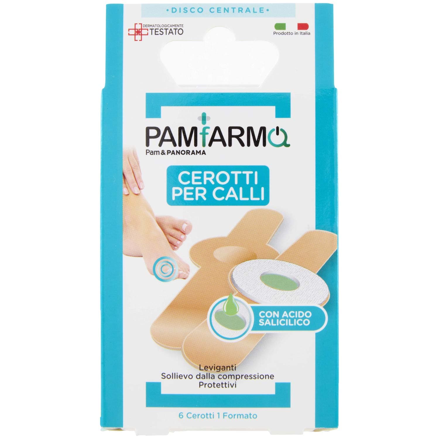 PAM PANORAMA Cerotti per Calli 1 Formato Ø 8 mm int. Ø 20 mm est. 6 pz – immagine 3