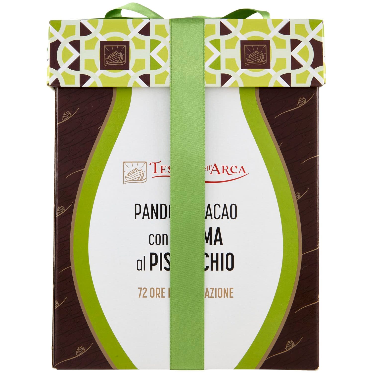 TESORI DELL'ARCA Pandoro Cacao con Crema di Pistacchio 1000 g – immagine 5