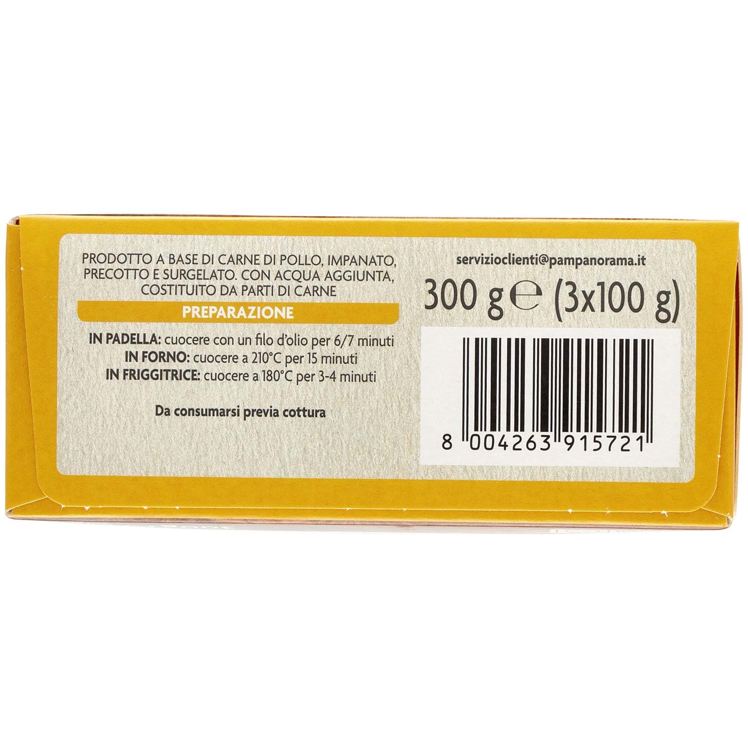PAM Qualità per te Cotoletta di Pollo croccante surgelate 3 x 100 g – immagine 4