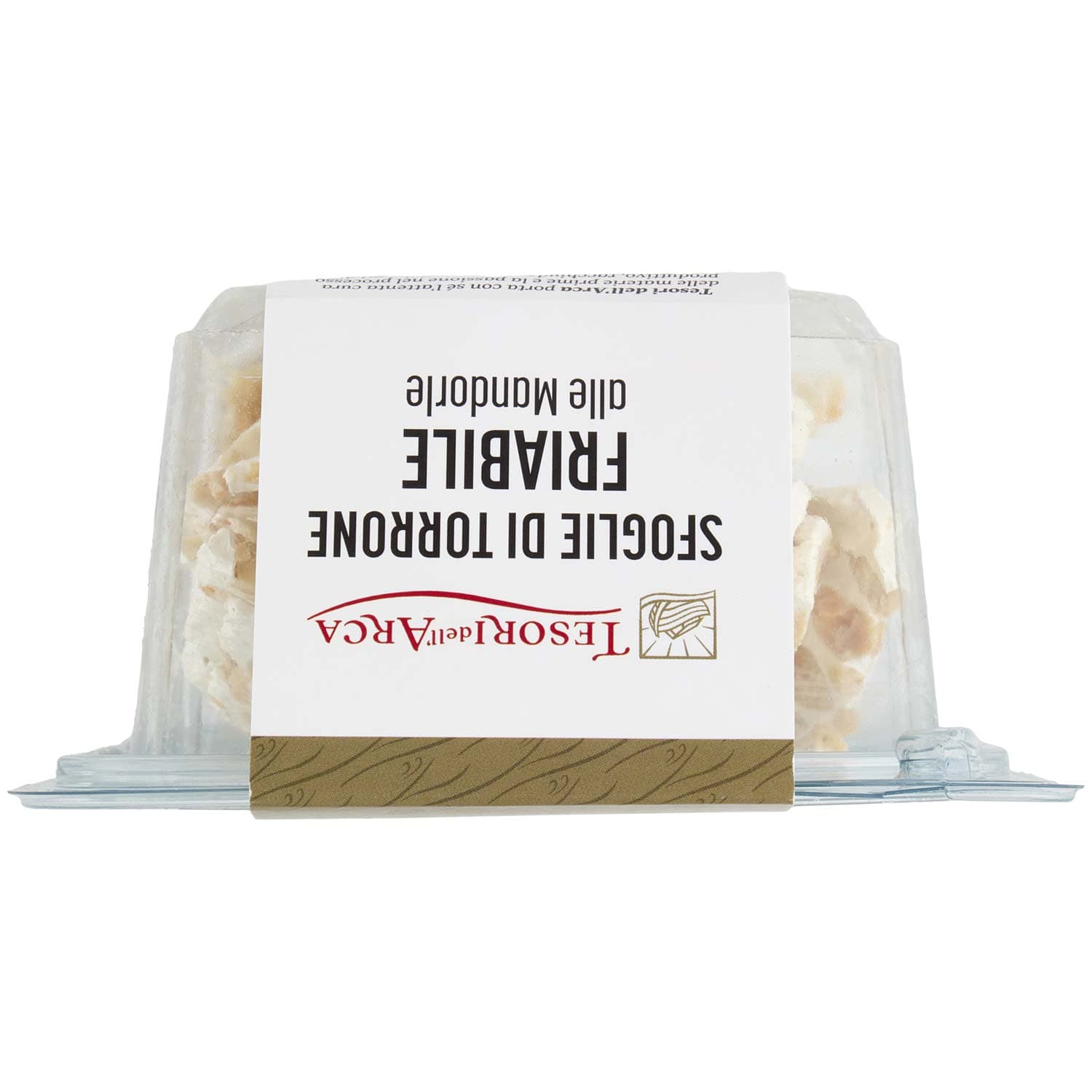 TESORI DELL'ARCA Sfoglie di Torrone Friabile alla Mandorle 150 g – immagine 7