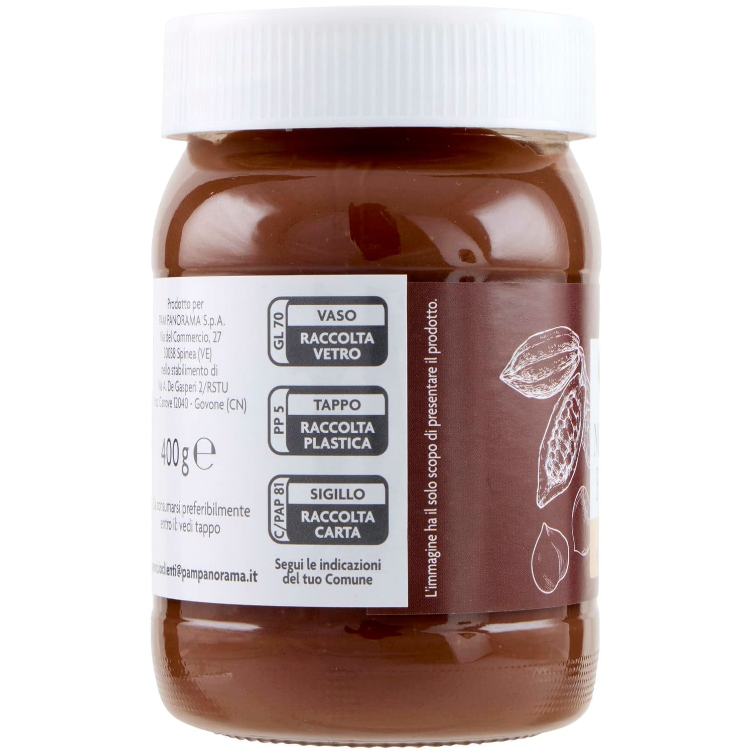 PAM PANORAMA Crema alle nocciole 400 g – immagine 4