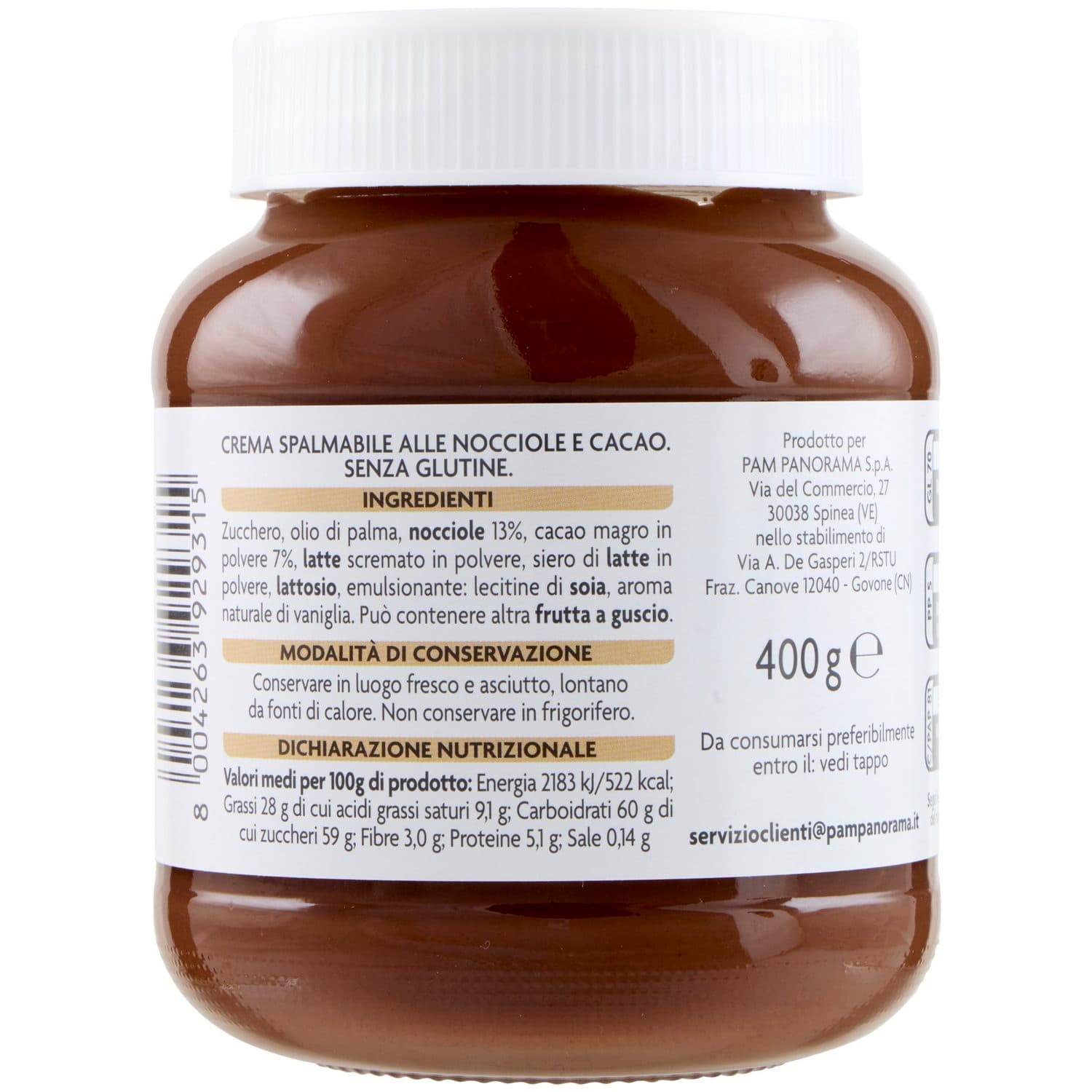 PAM PANORAMA Crema alle nocciole 400 g – immagine 5