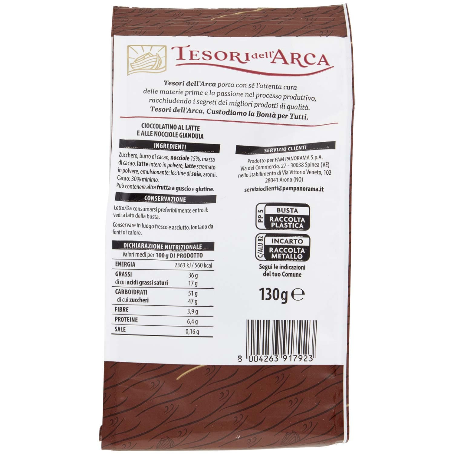 TESORI DELL'ARCA Gianduiotti Classici 130 g – immagine 5