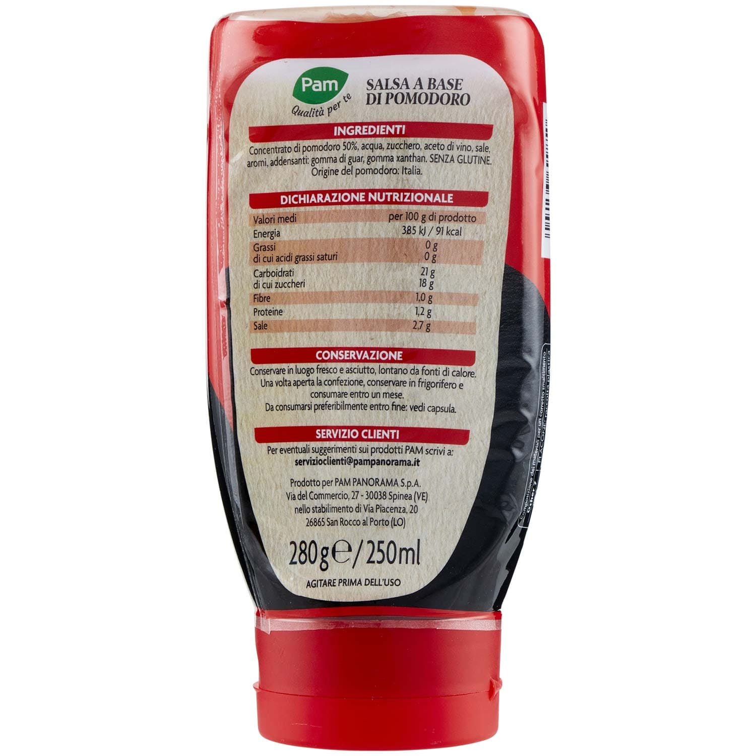 PAM Qualità per te Ketchup 280 g – immagine 5