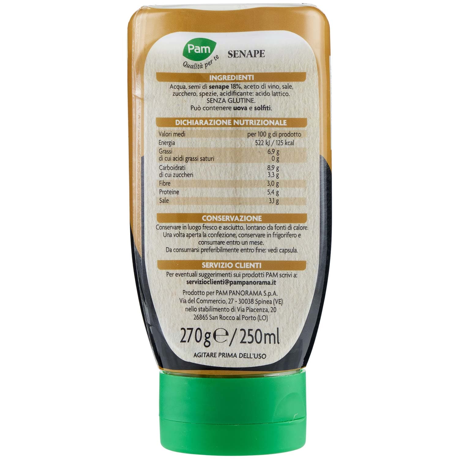 PAM Qualità per te Senape 270 g – immagine 5