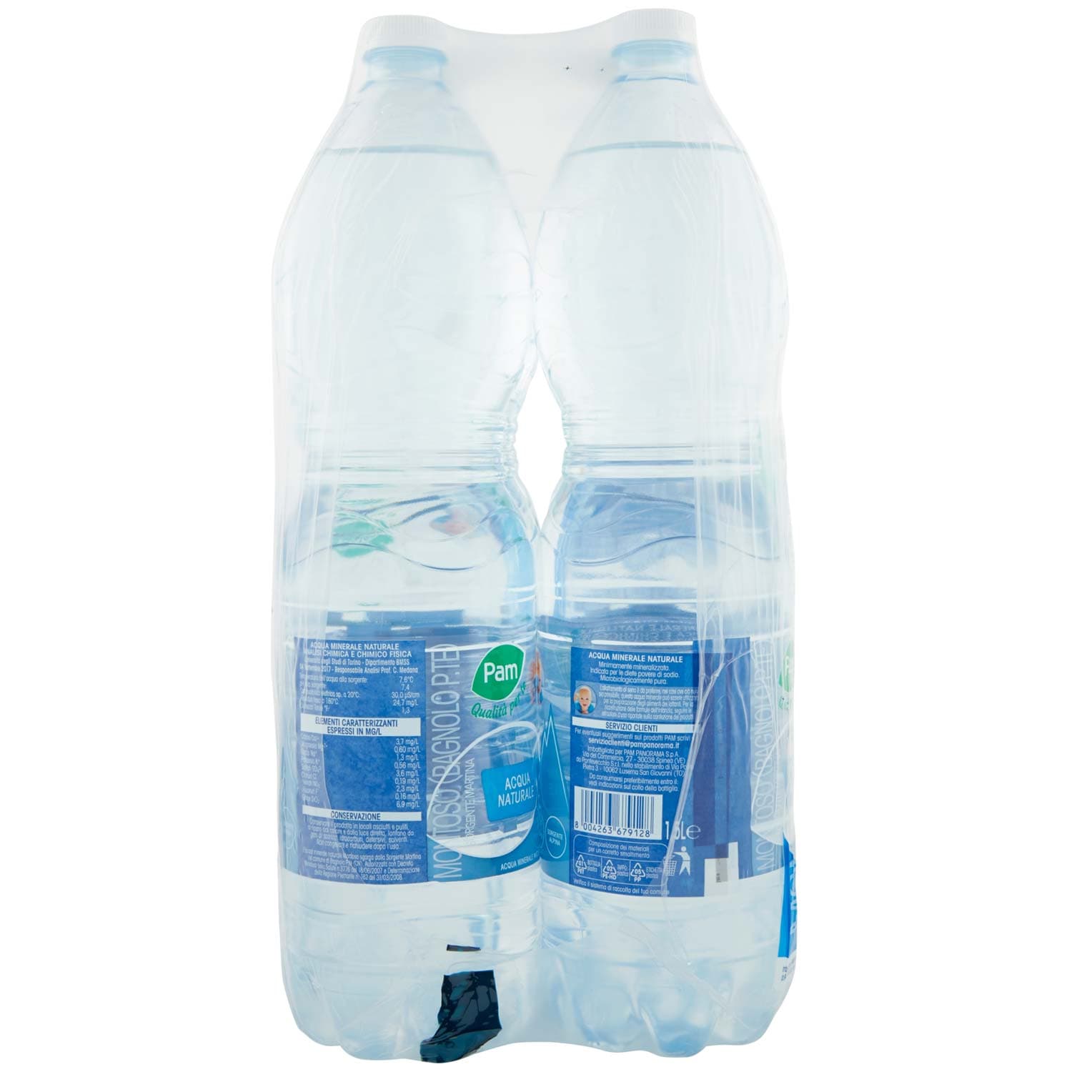 PAM Qualità per te Acqua Naturale 6 x 1,5 L – immagine 4
