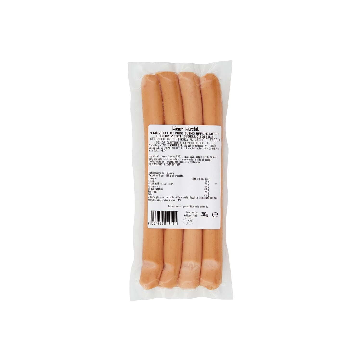 TESORI DELL'ARCA Würstel Artigianali Altoatesini 200 g – immagine 5