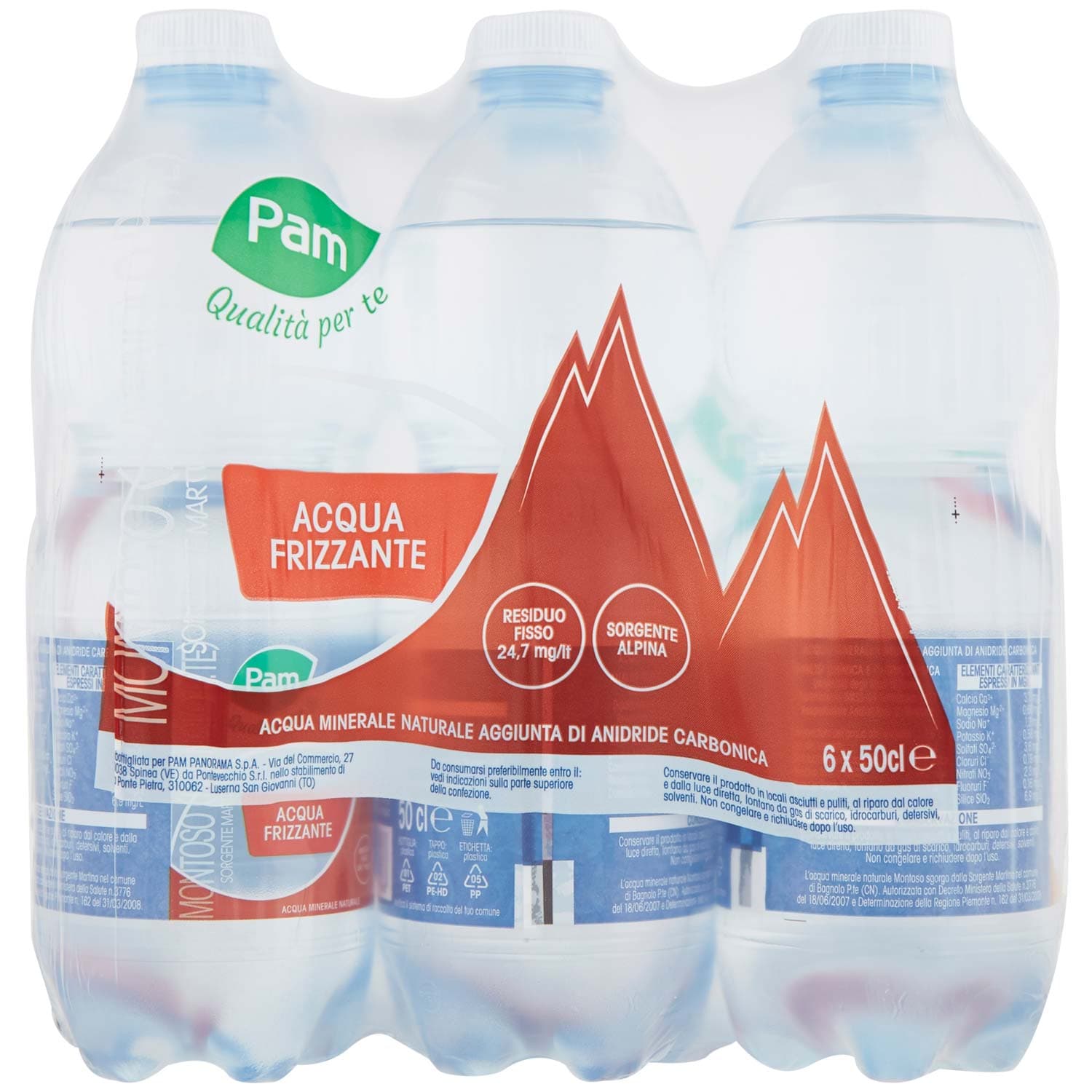 PAM Qualità per te Acqua Frizzante 6 x 0,50 cl – immagine 5