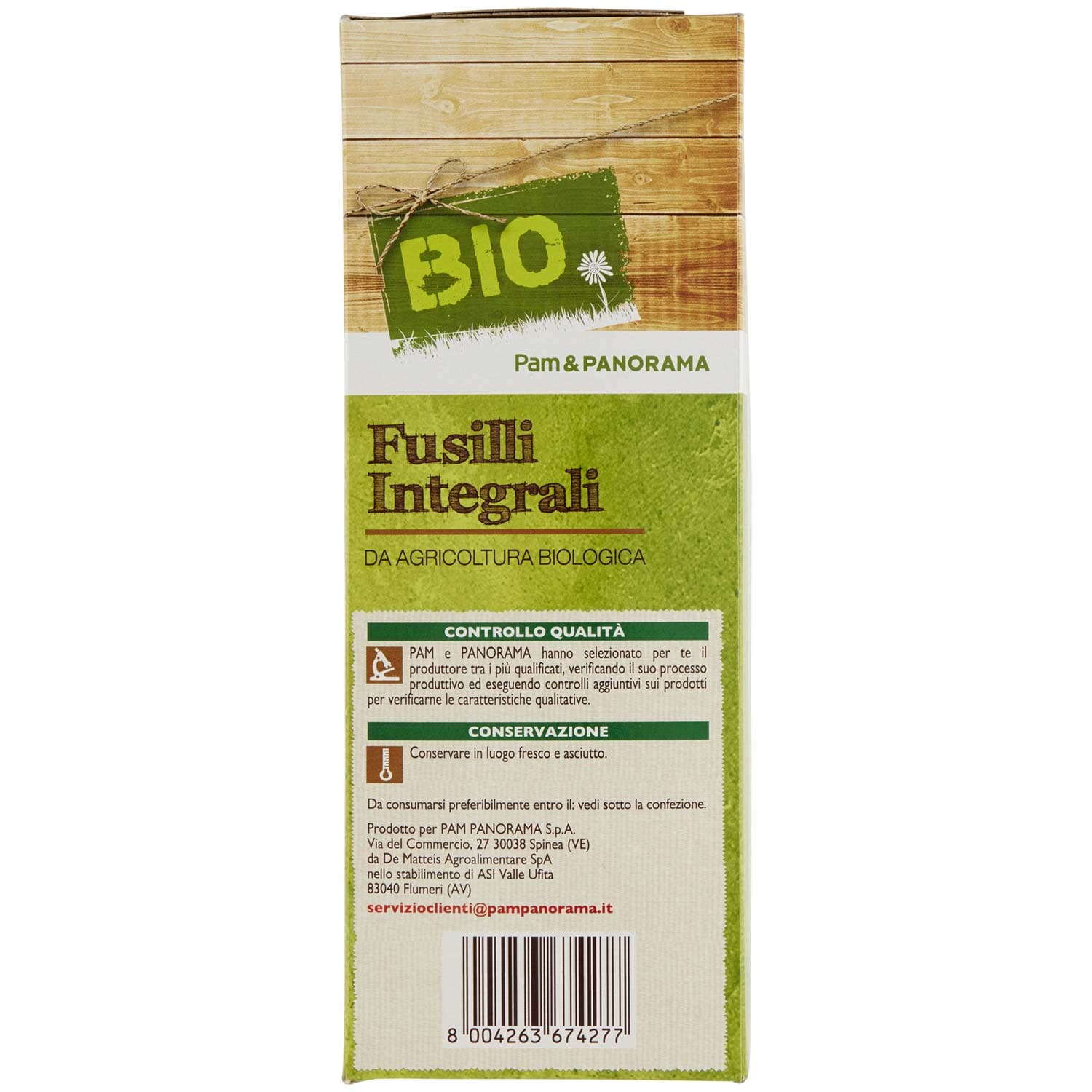 BIO Fusilli Integrali 500 g – immagine 6
