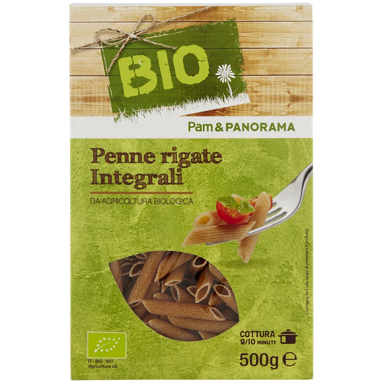 BIO Penne rigate Integrali 500 g – immagine 3