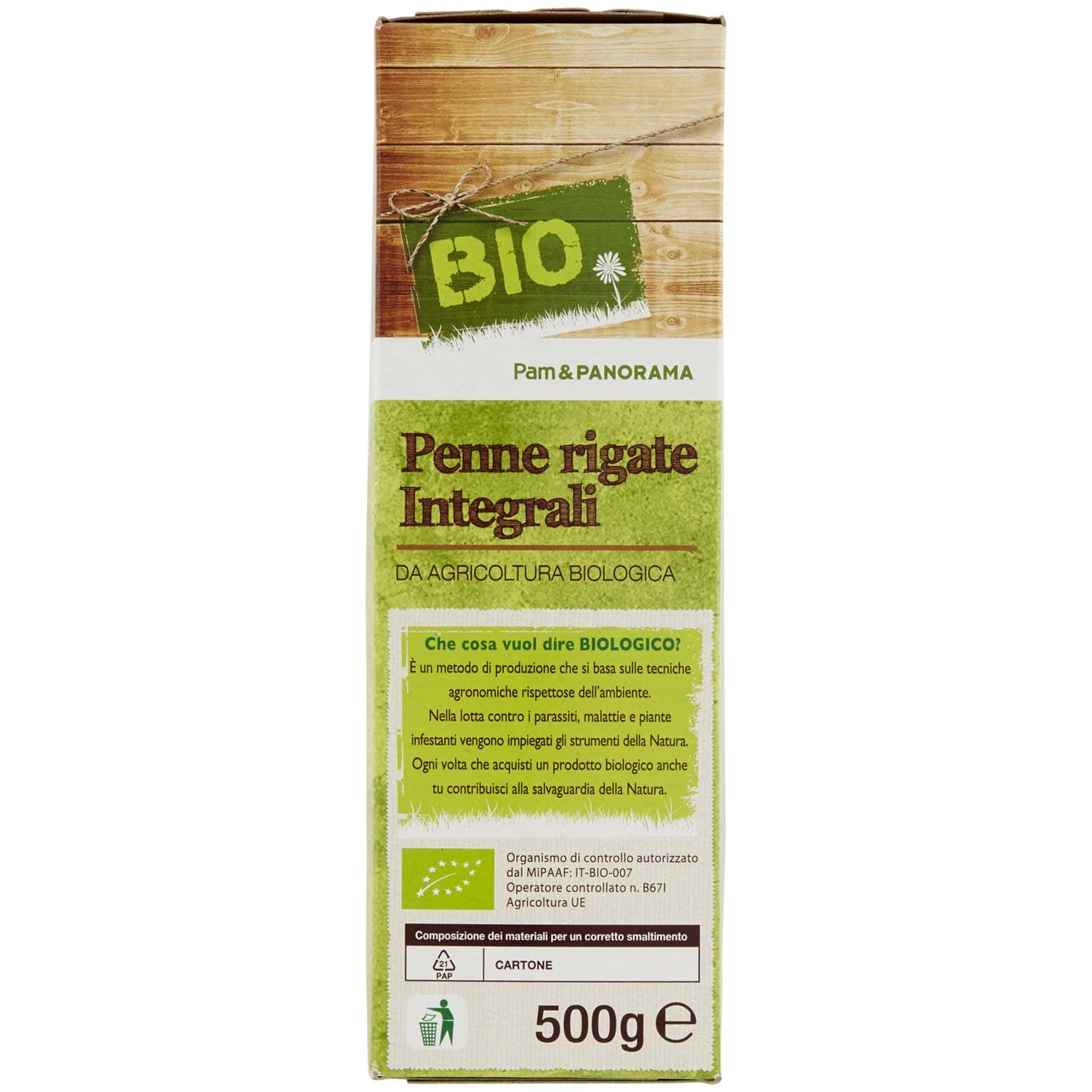 BIO Penne rigate Integrali 500 g – immagine 4