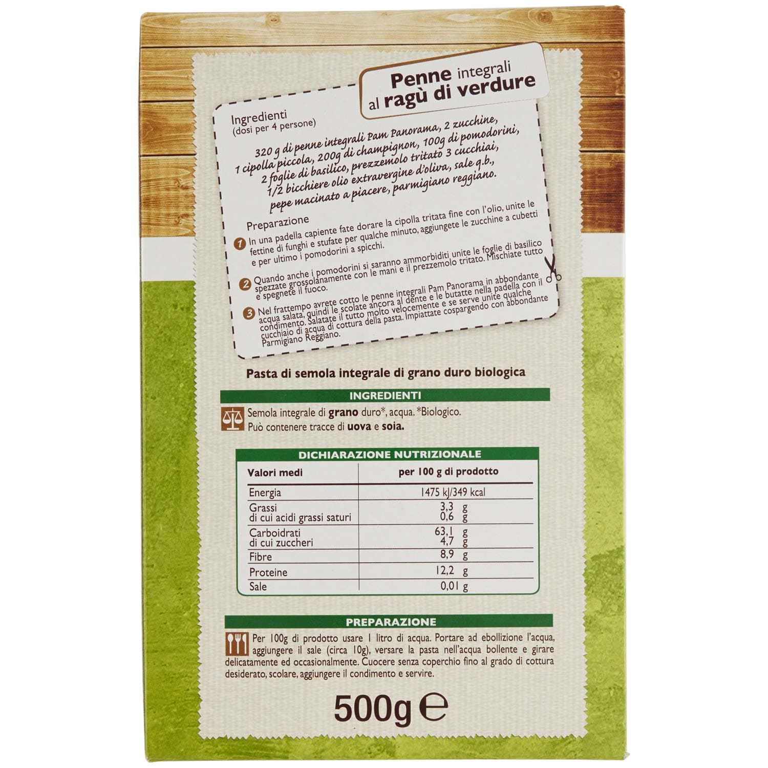 BIO Penne rigate Integrali 500 g – immagine 5