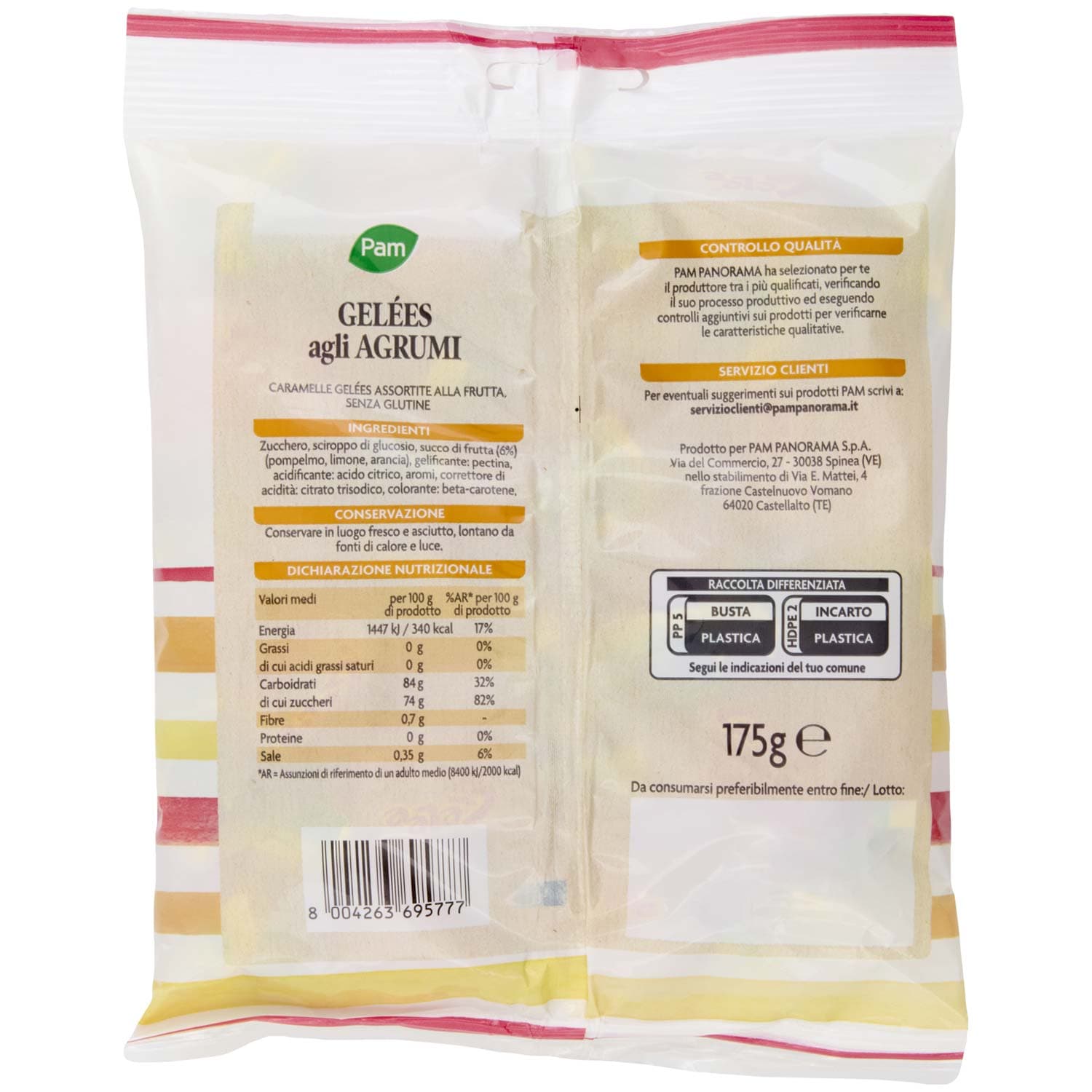 PAM Qualità per te Gelées caramelle morbide 175 g – immagine 5