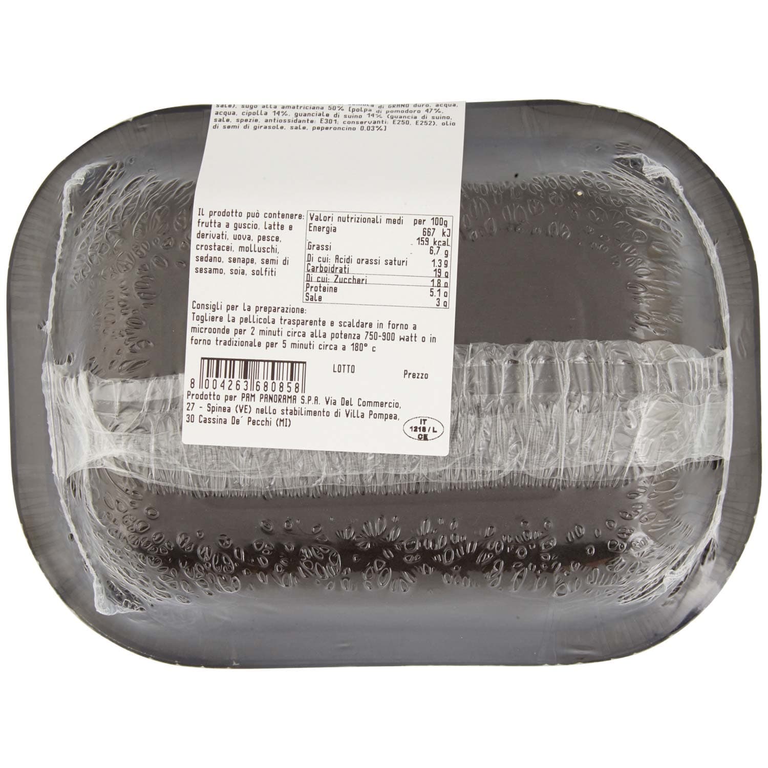 FRESCHE BONTÁ Rigatoni alla Amatriciana 180 g – immagine 5