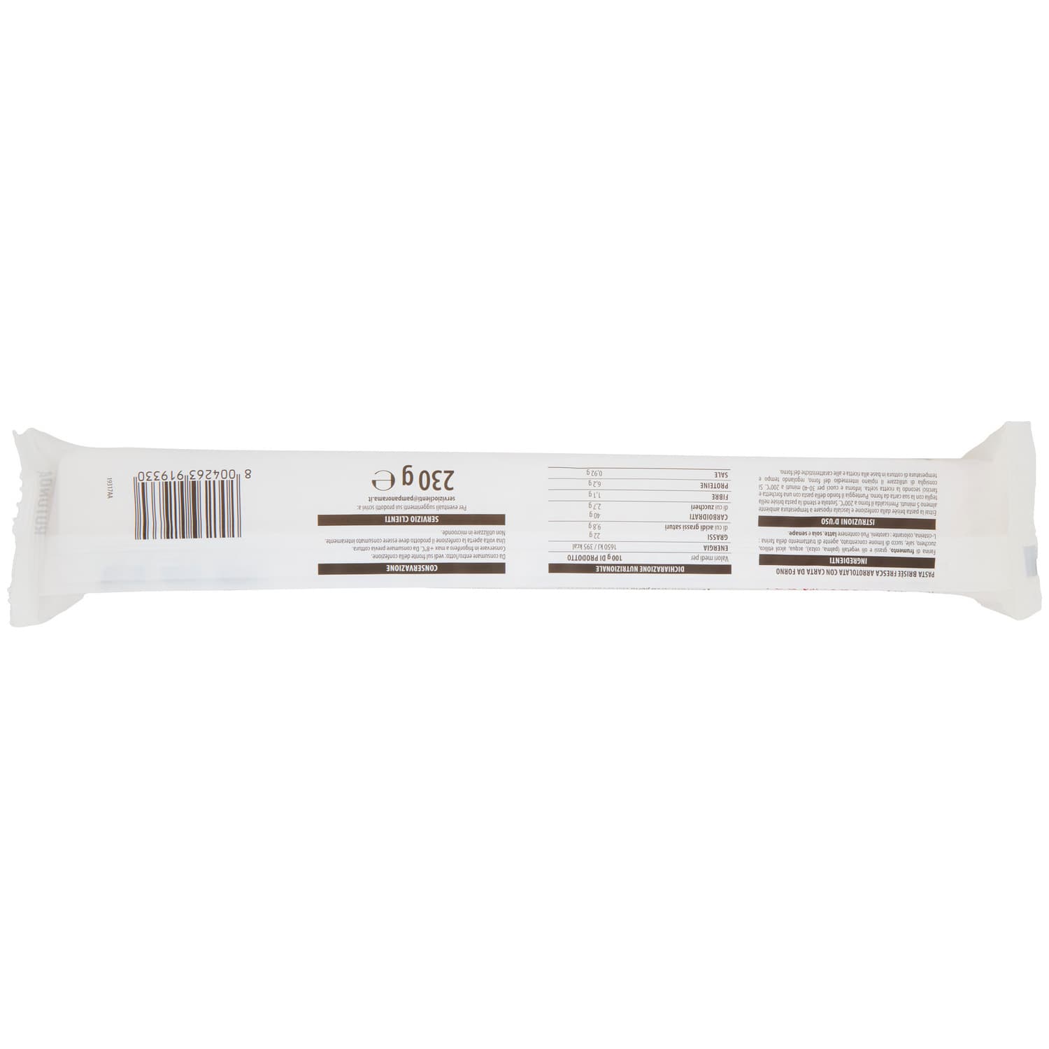 TESORI DELL'ARCA Pasta Brisèe Rotonda 230 g – immagine 8