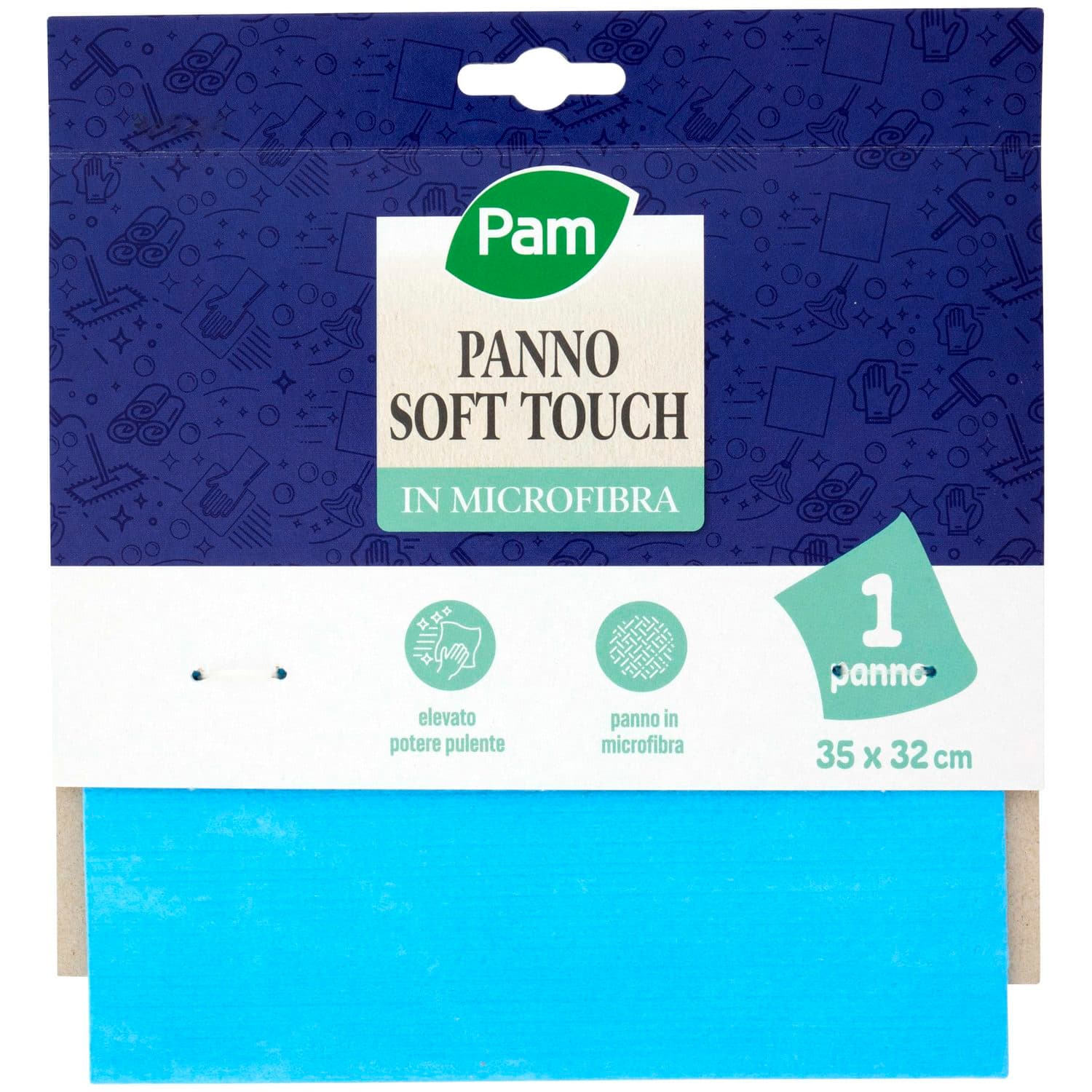 PAM Panno Soft Touch in Microfibra 35 x 32 cm 1 pz – immagine 3